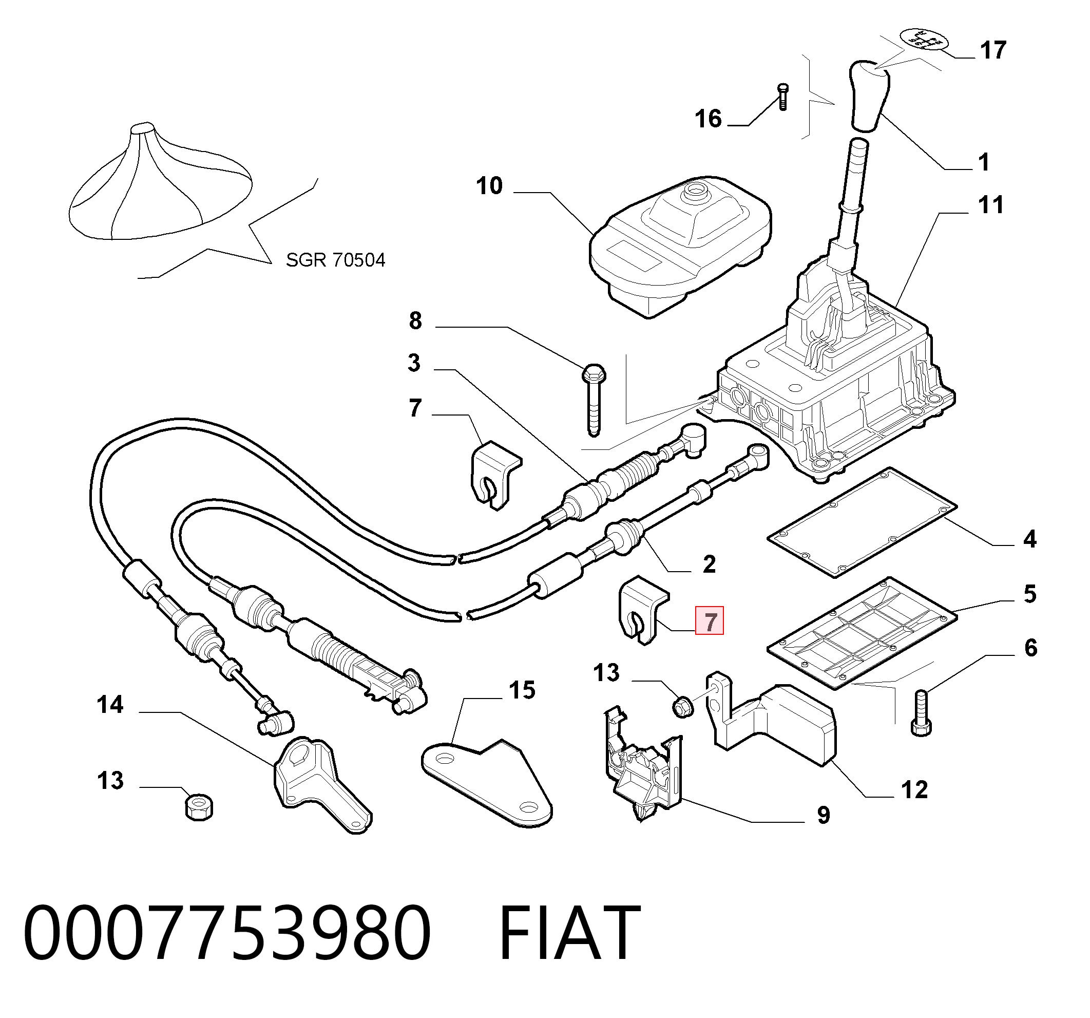 0007753980 Fiat/Alfa/Lancia