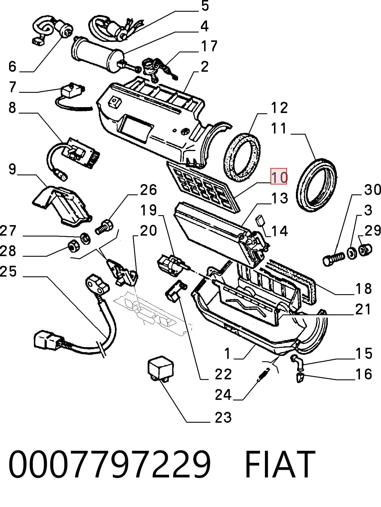 0007797229 Fiat/Alfa/Lancia
