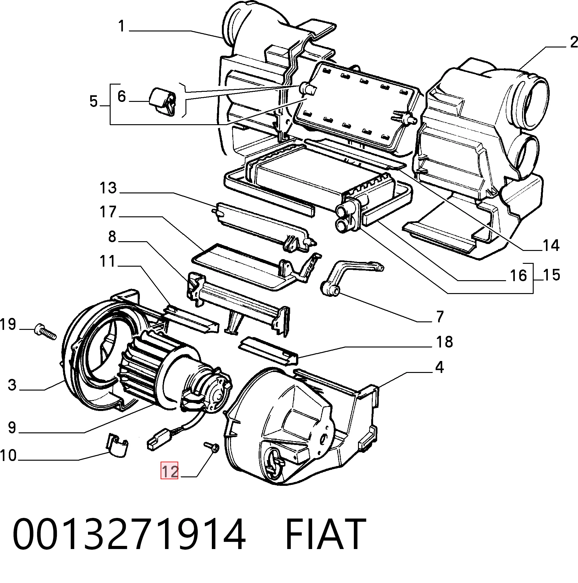 0013271914 Fiat/Alfa/Lancia