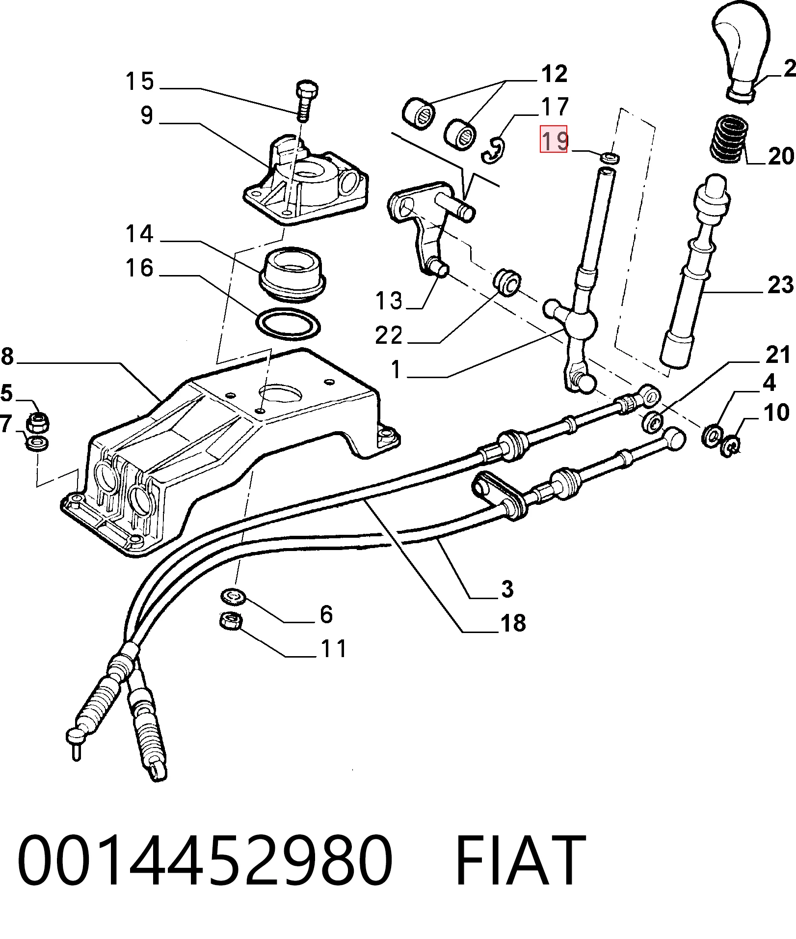 0014452980 Fiat/Alfa/Lancia