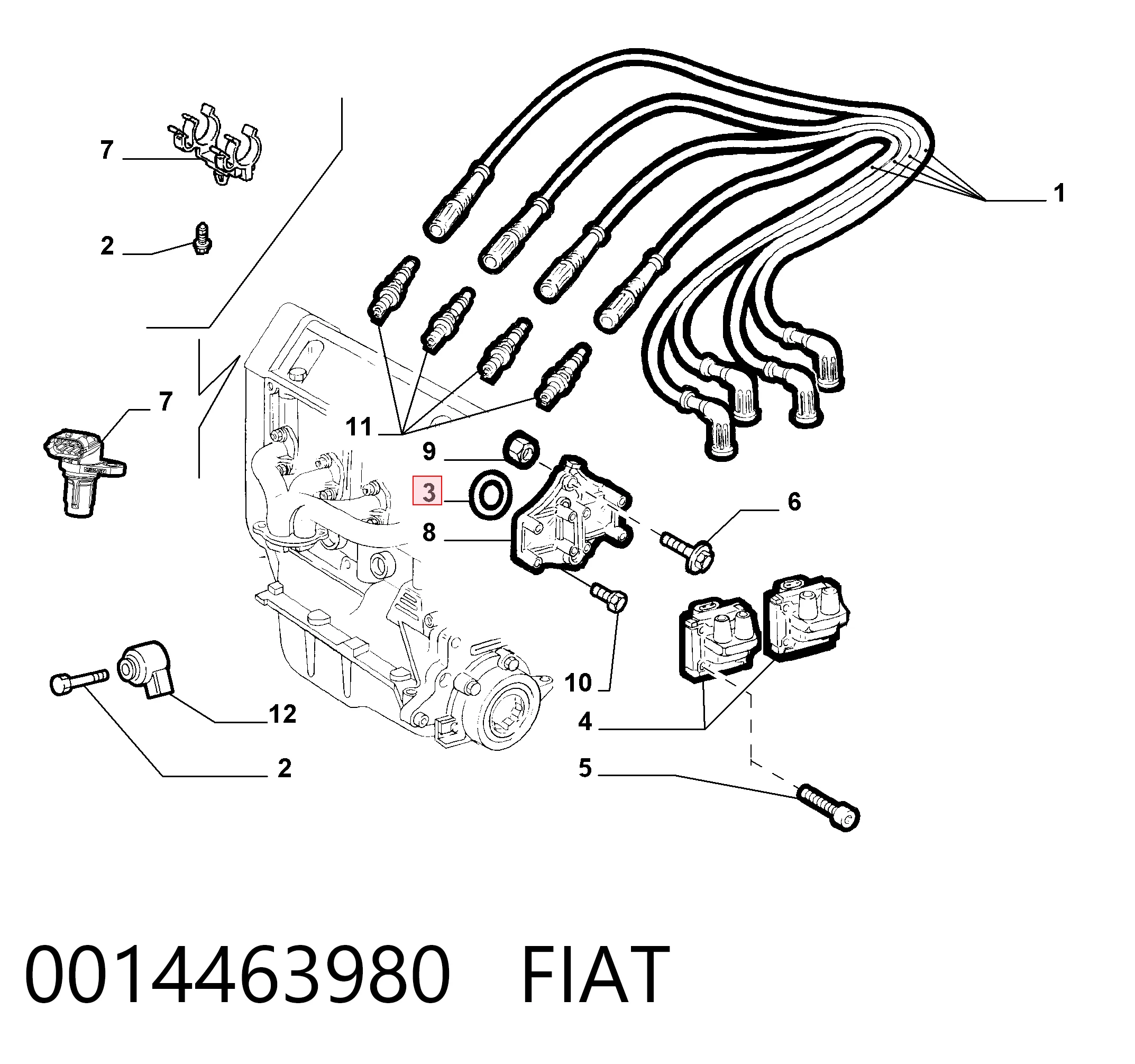 0014463980 Fiat/Alfa/Lancia
