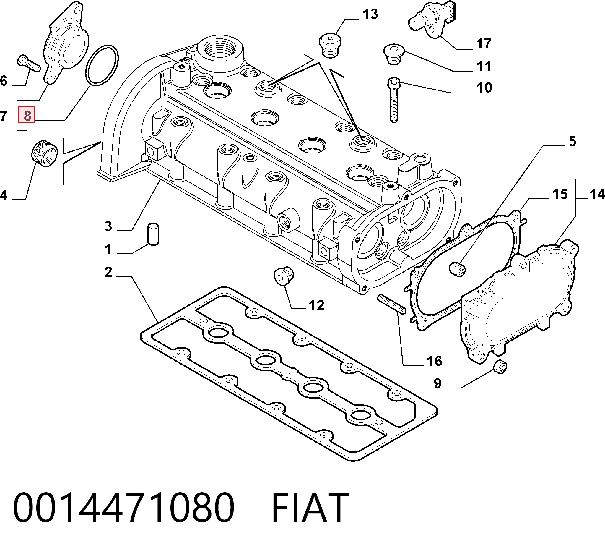 0014471080 Fiat/Alfa/Lancia