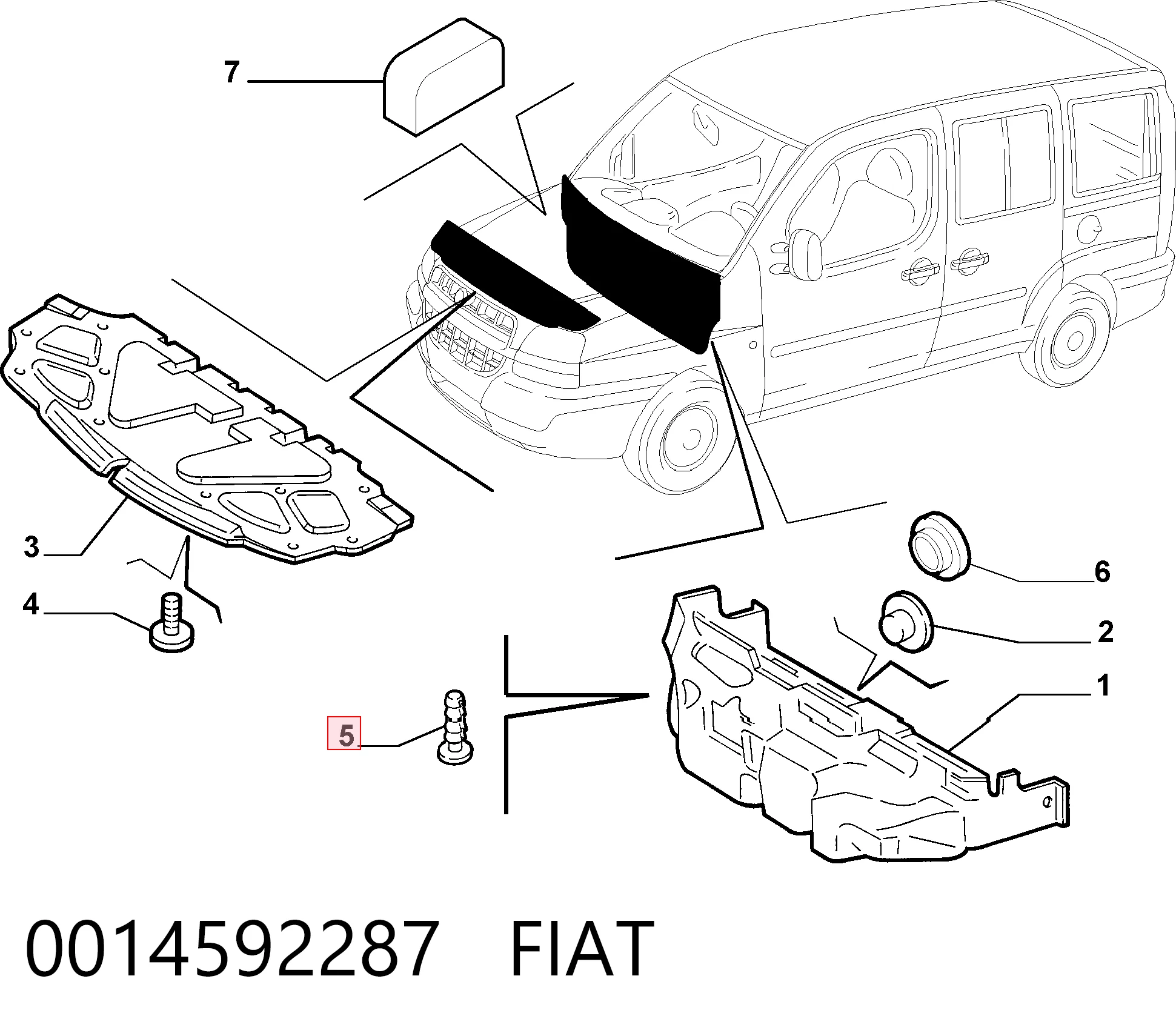 0014592287 Fiat/Alfa/Lancia