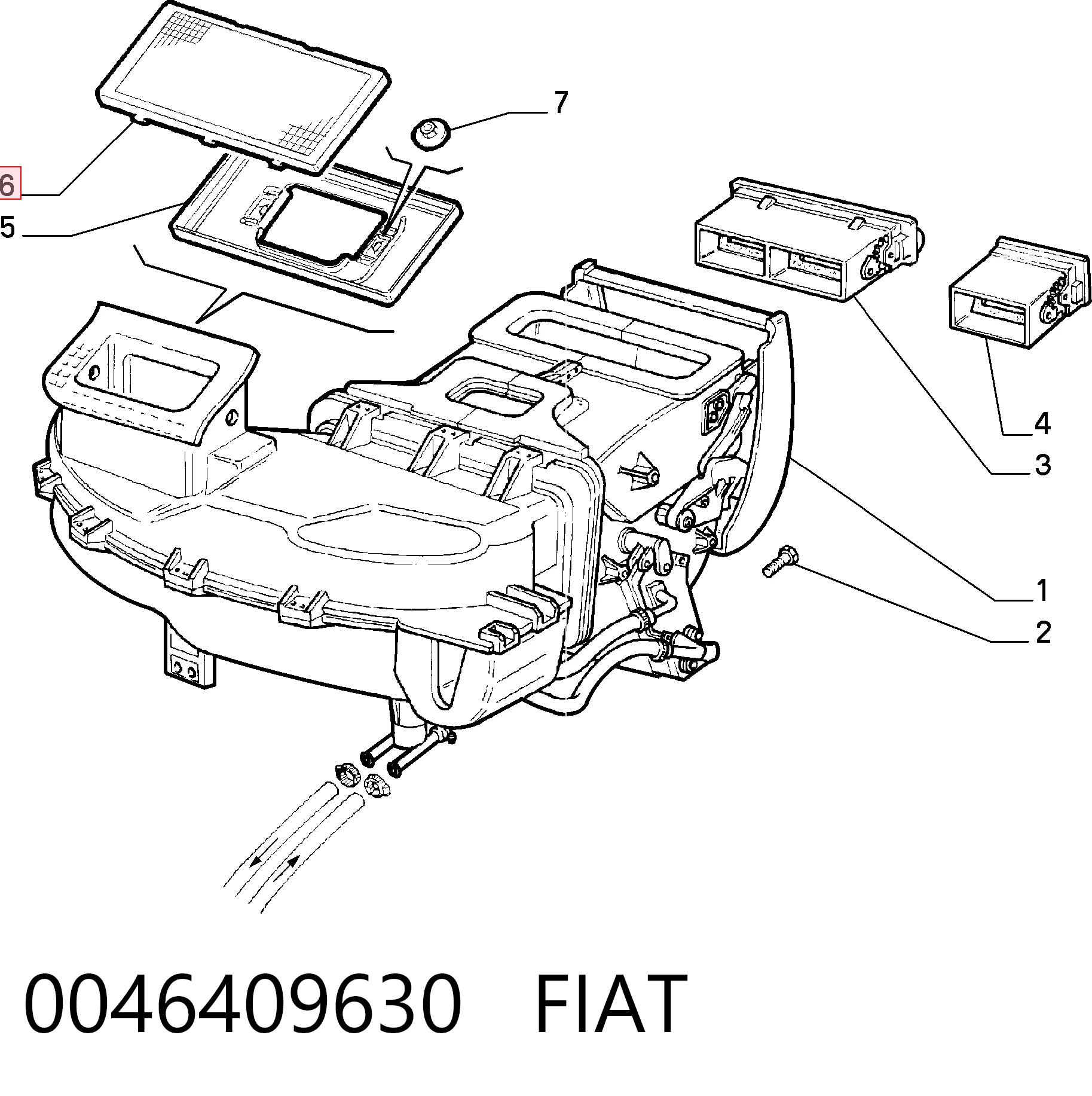 0046409630 Fiat/Alfa/Lancia