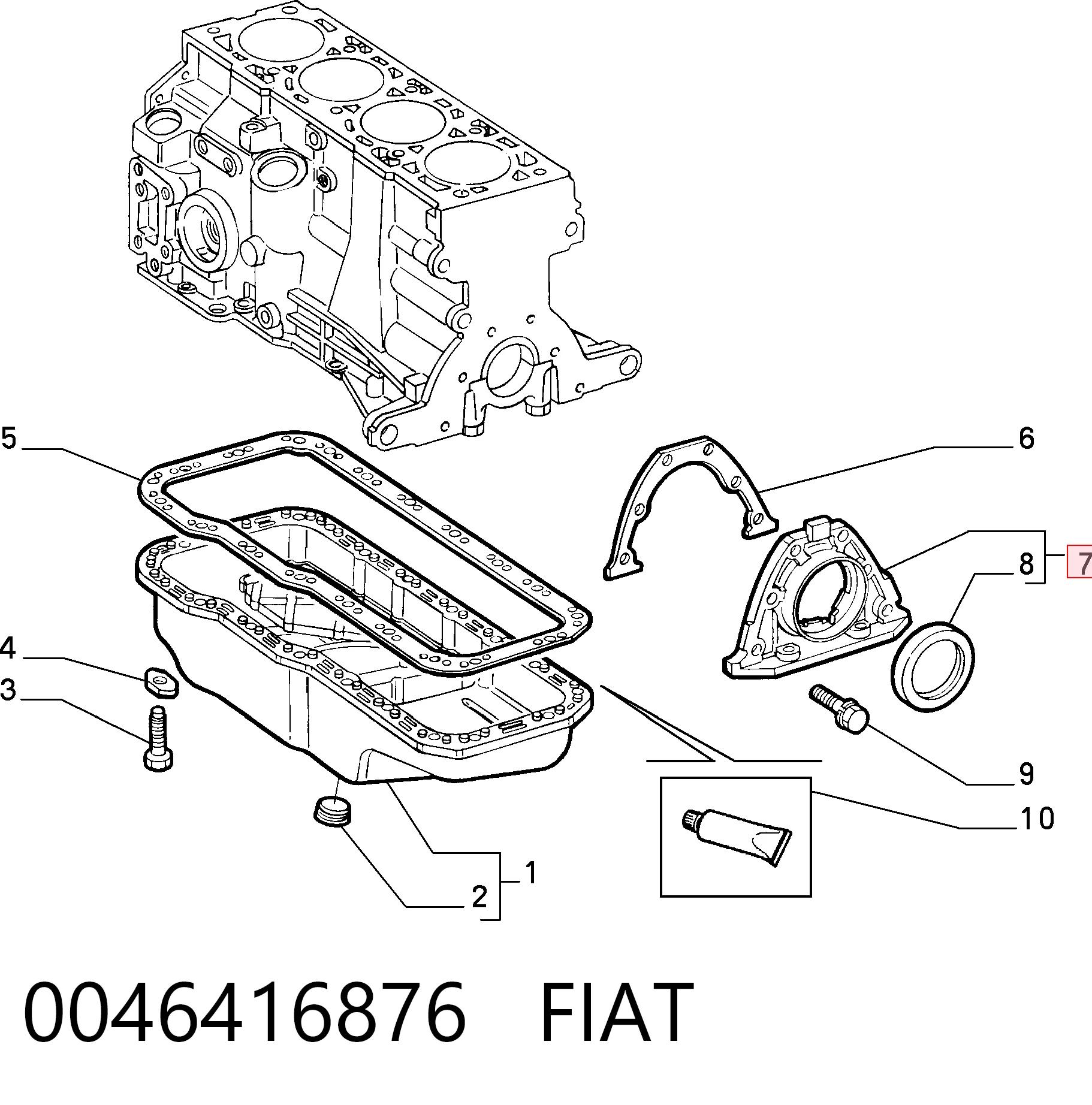0046416876 Fiat/Alfa/Lancia