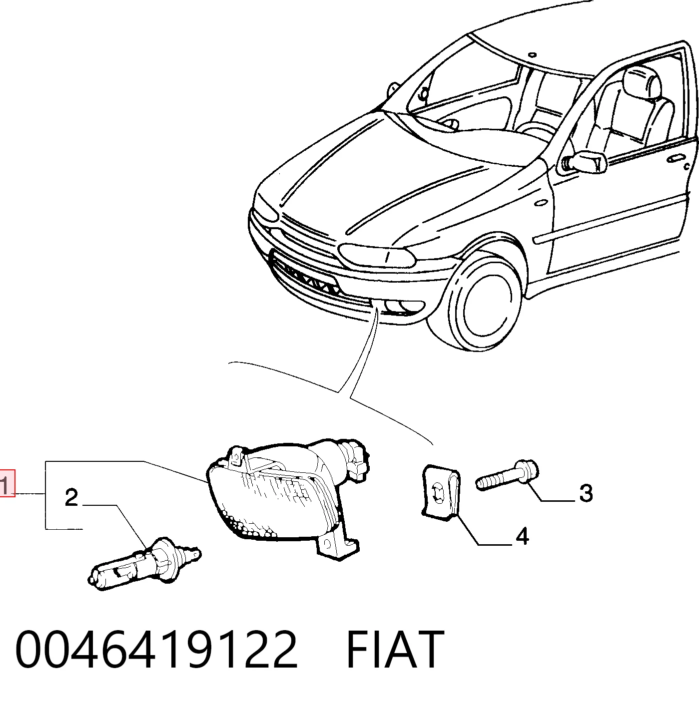 0046419122 Fiat/Alfa/Lancia