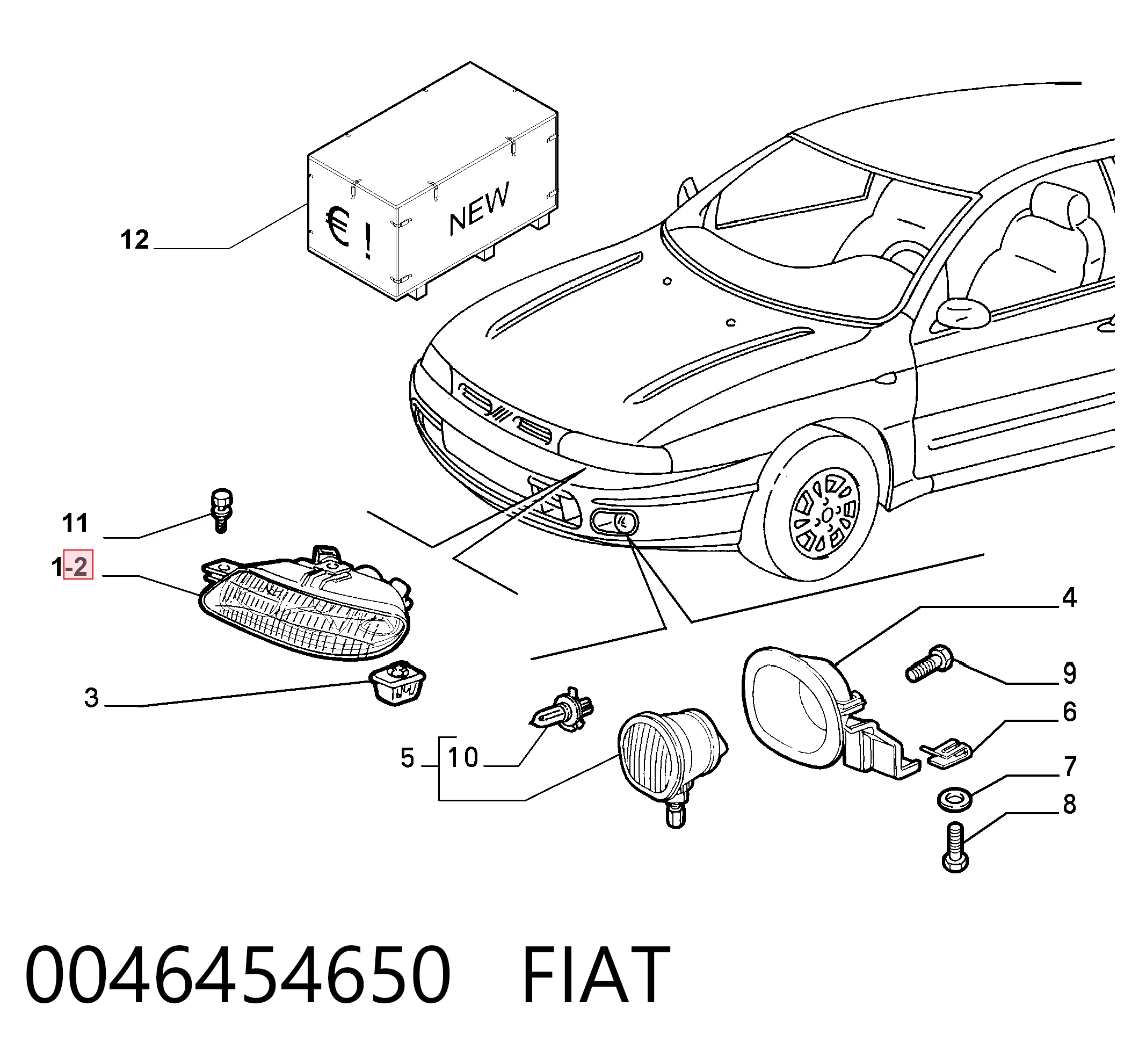 Faros Fiat Bravo  (1995-2001)