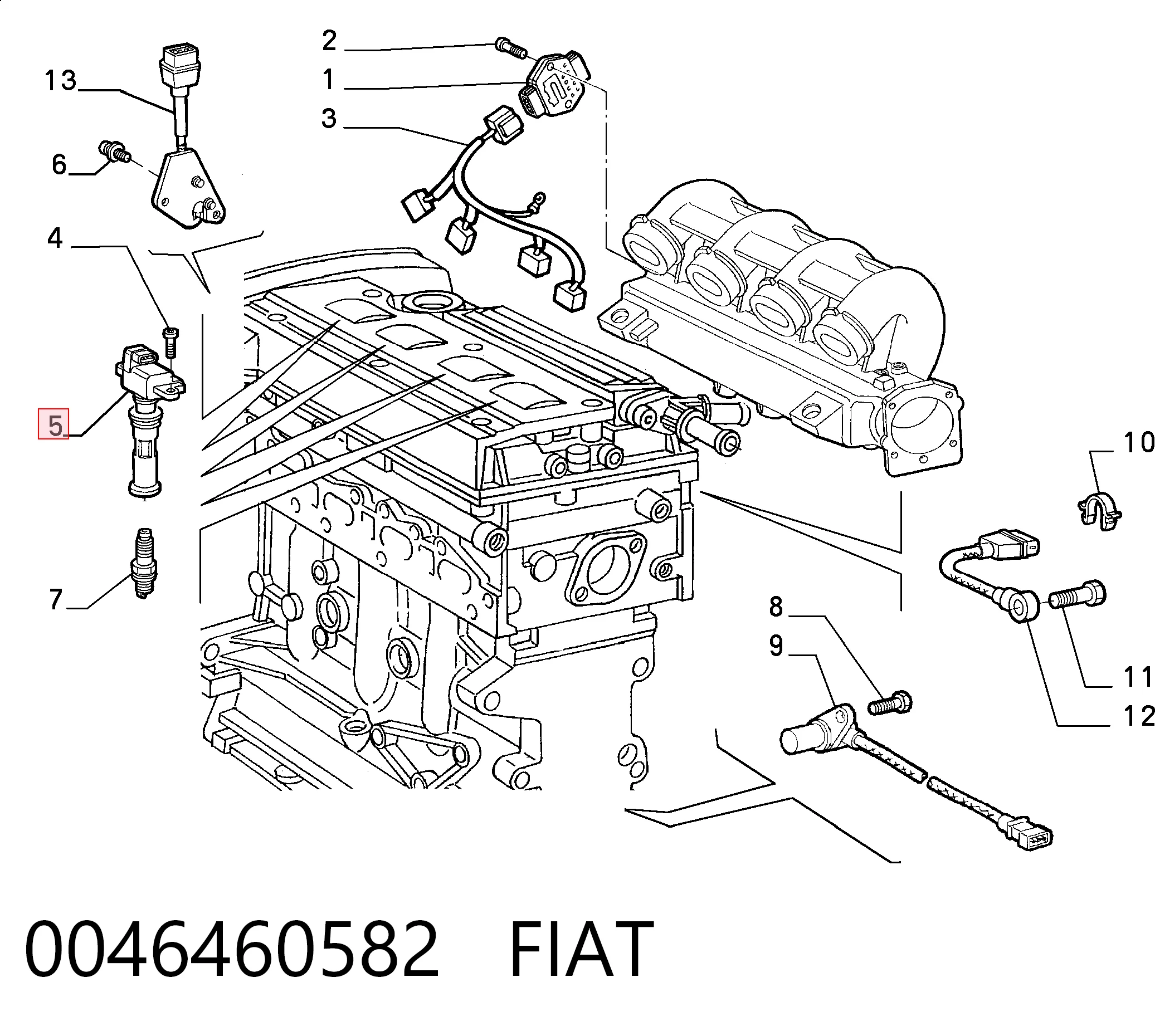 0046460582 Fiat/Alfa/Lancia