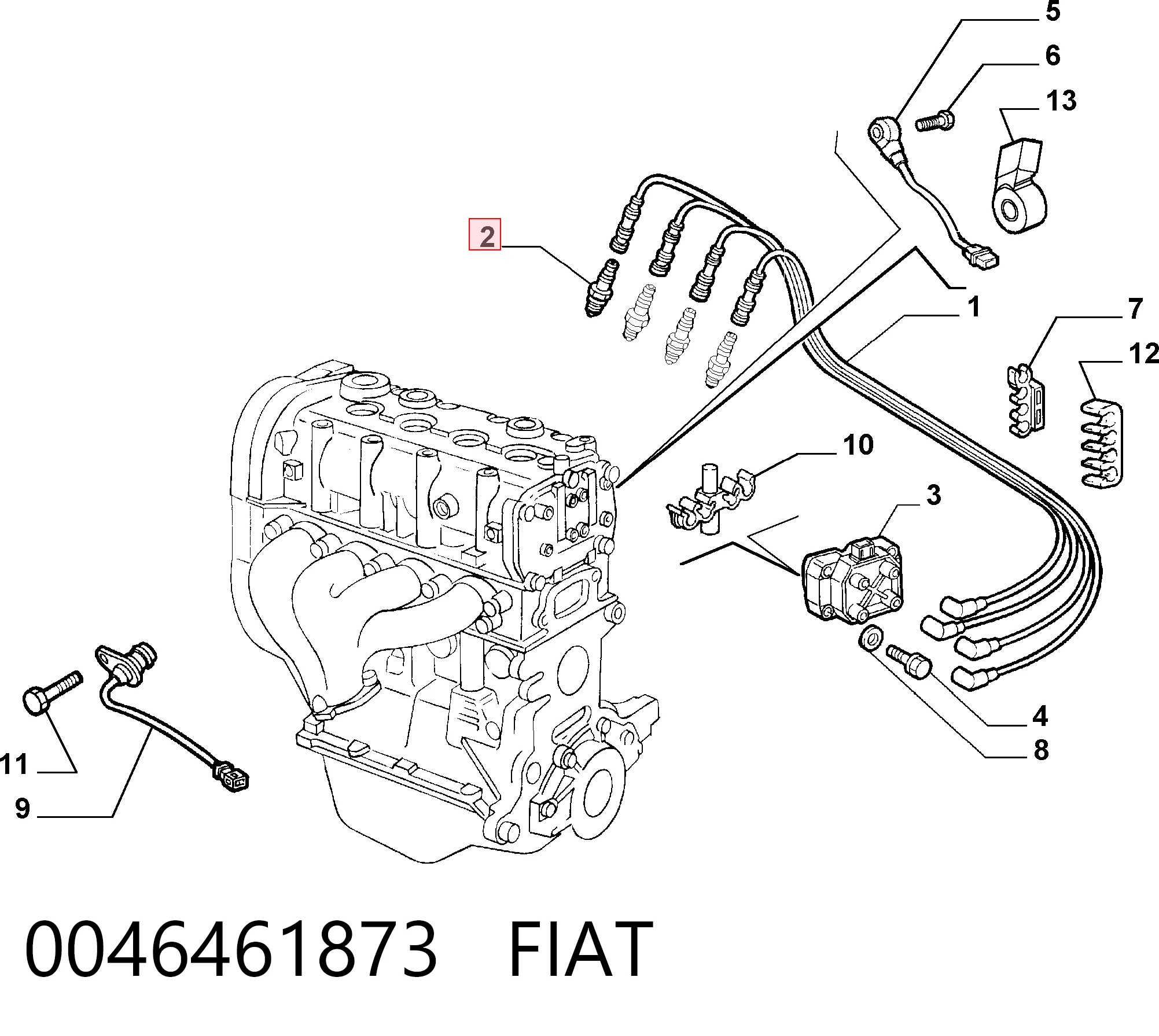 Bujía Fiat Doblo I (223)