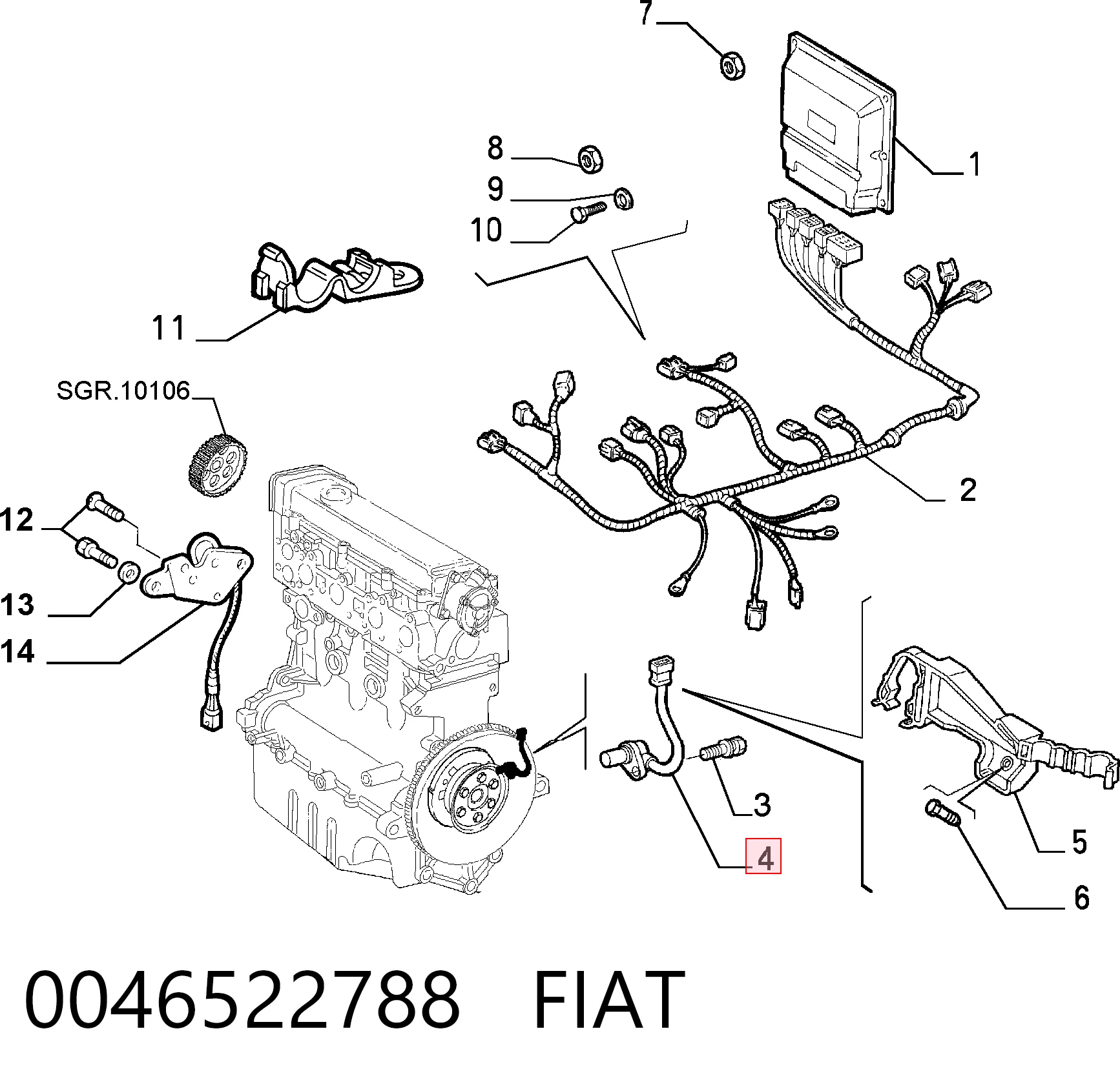 Sensor ckp 146  hatchback (1994-2001) original desde 25,54 €