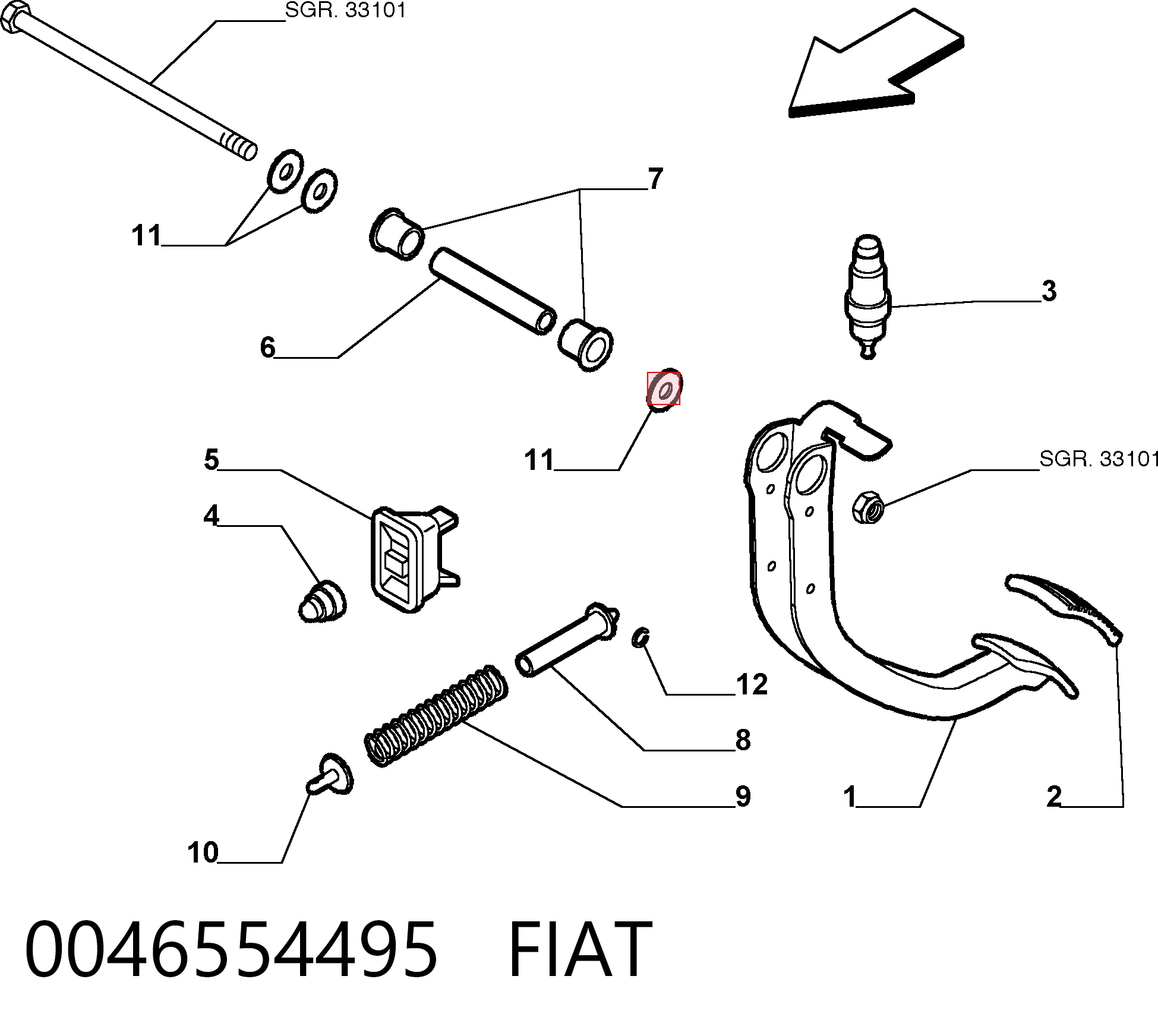 0046554495 FIAT