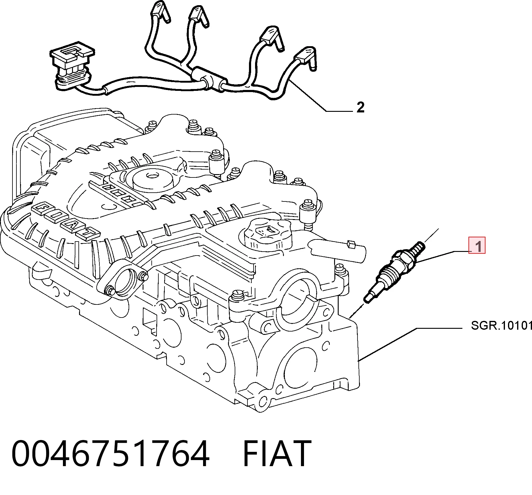 Comprar Bujía de incandescencia Alfa Romeo 33  905 a bajo precio