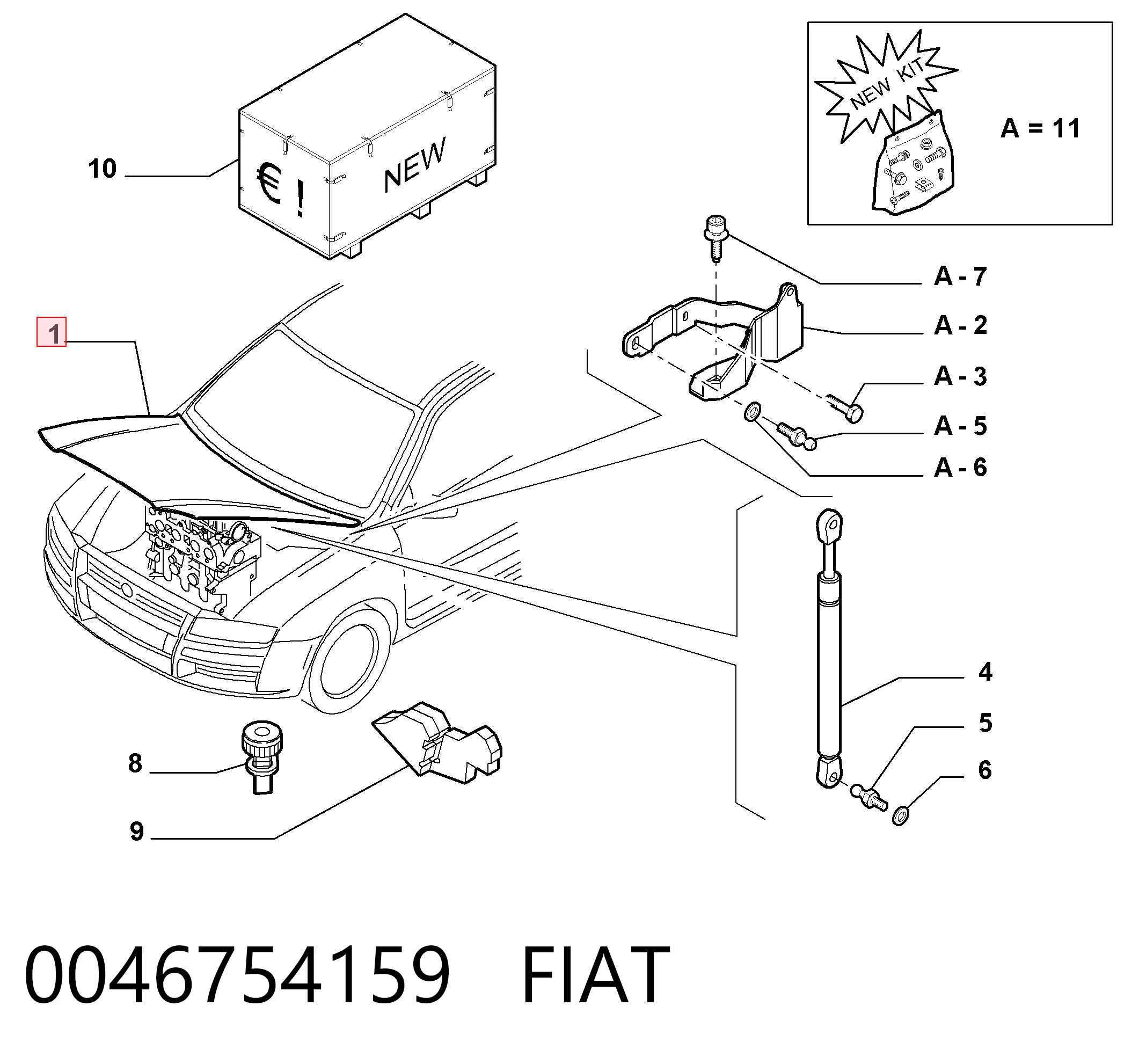 Capot Polcar 303003