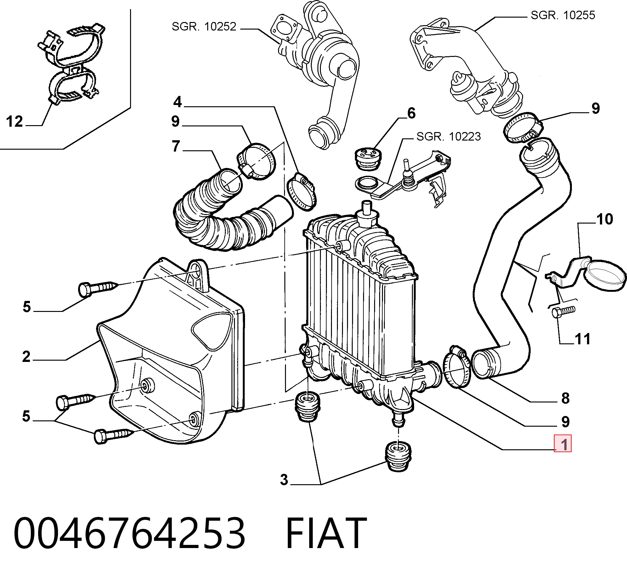  Intercooler Fiat Punto 2