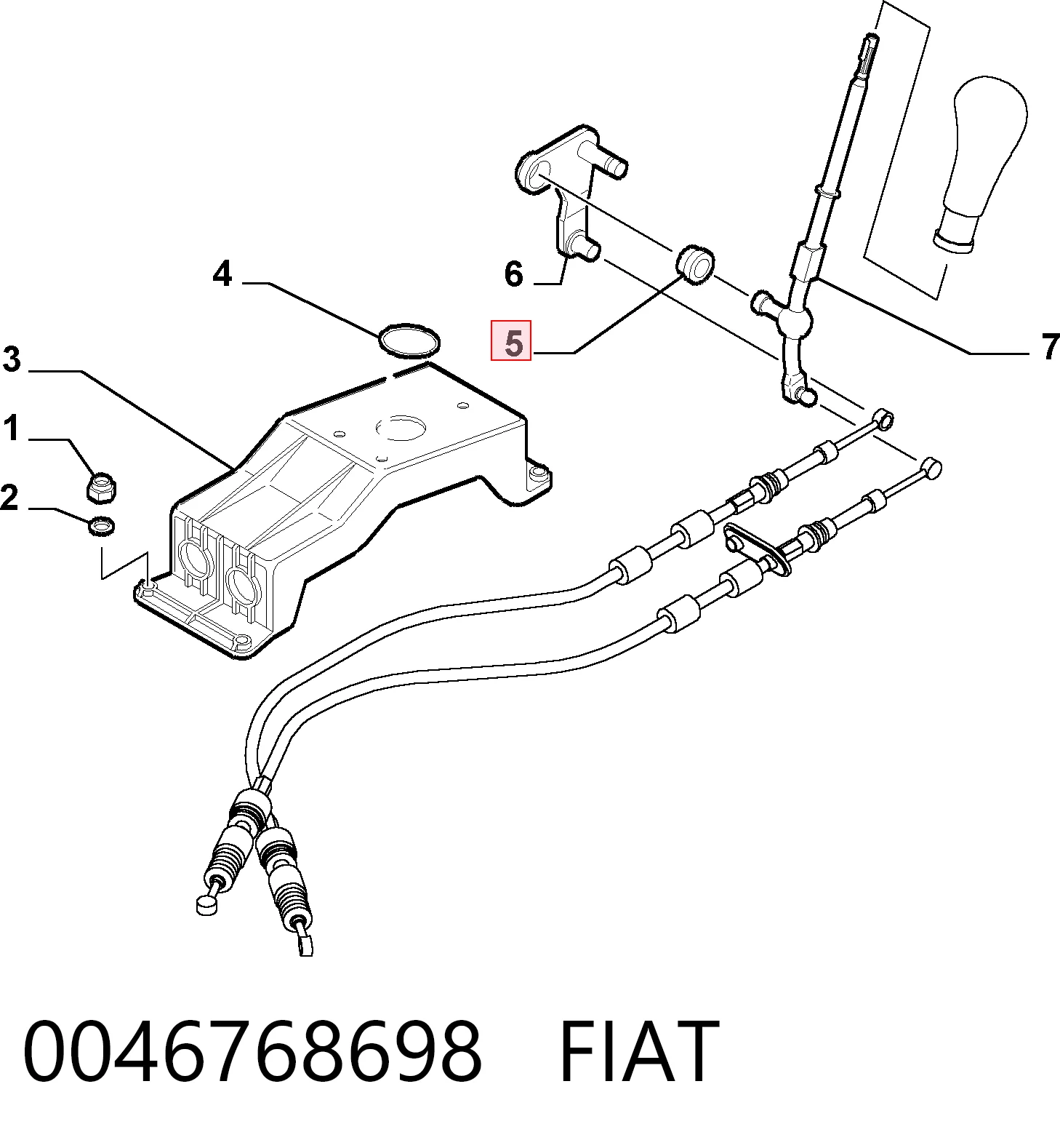 0046768698 Fiat/Alfa/Lancia