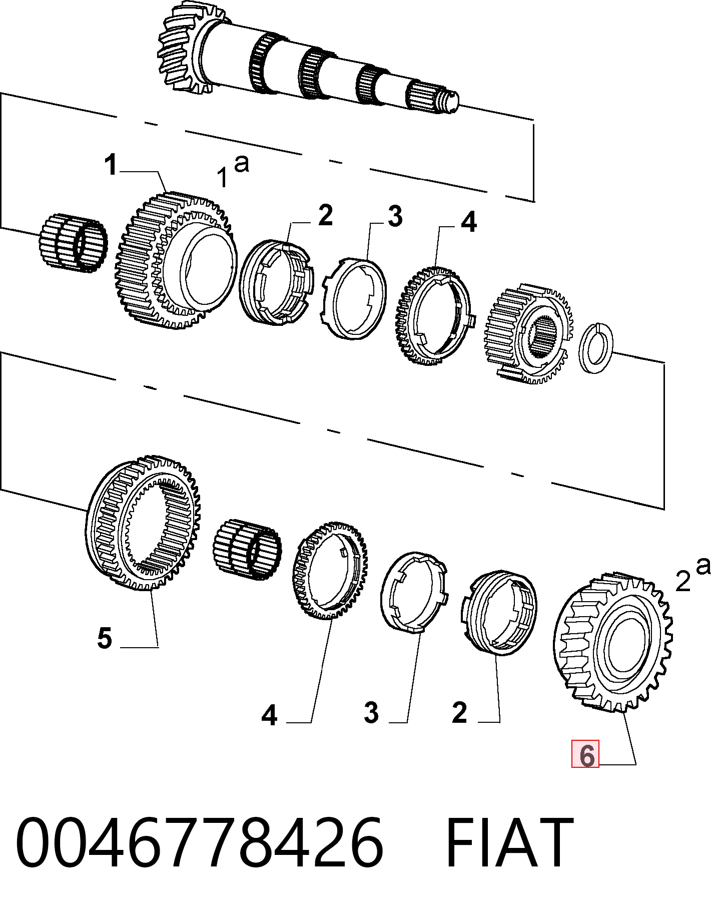0046778426 Fiat/Alfa/Lancia