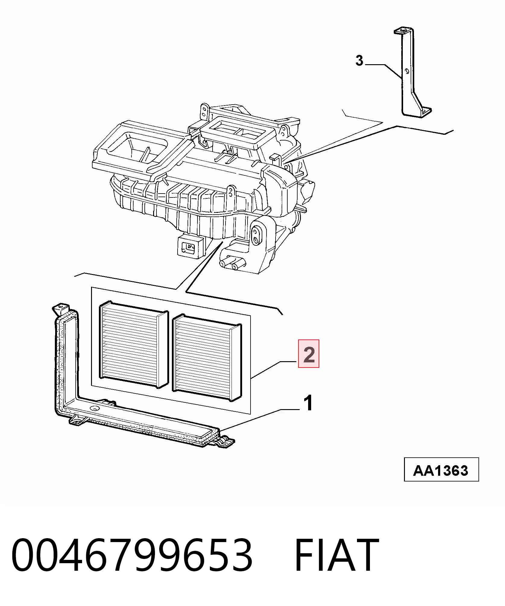 Comprar Filtro de aire del habitáculo 156  932