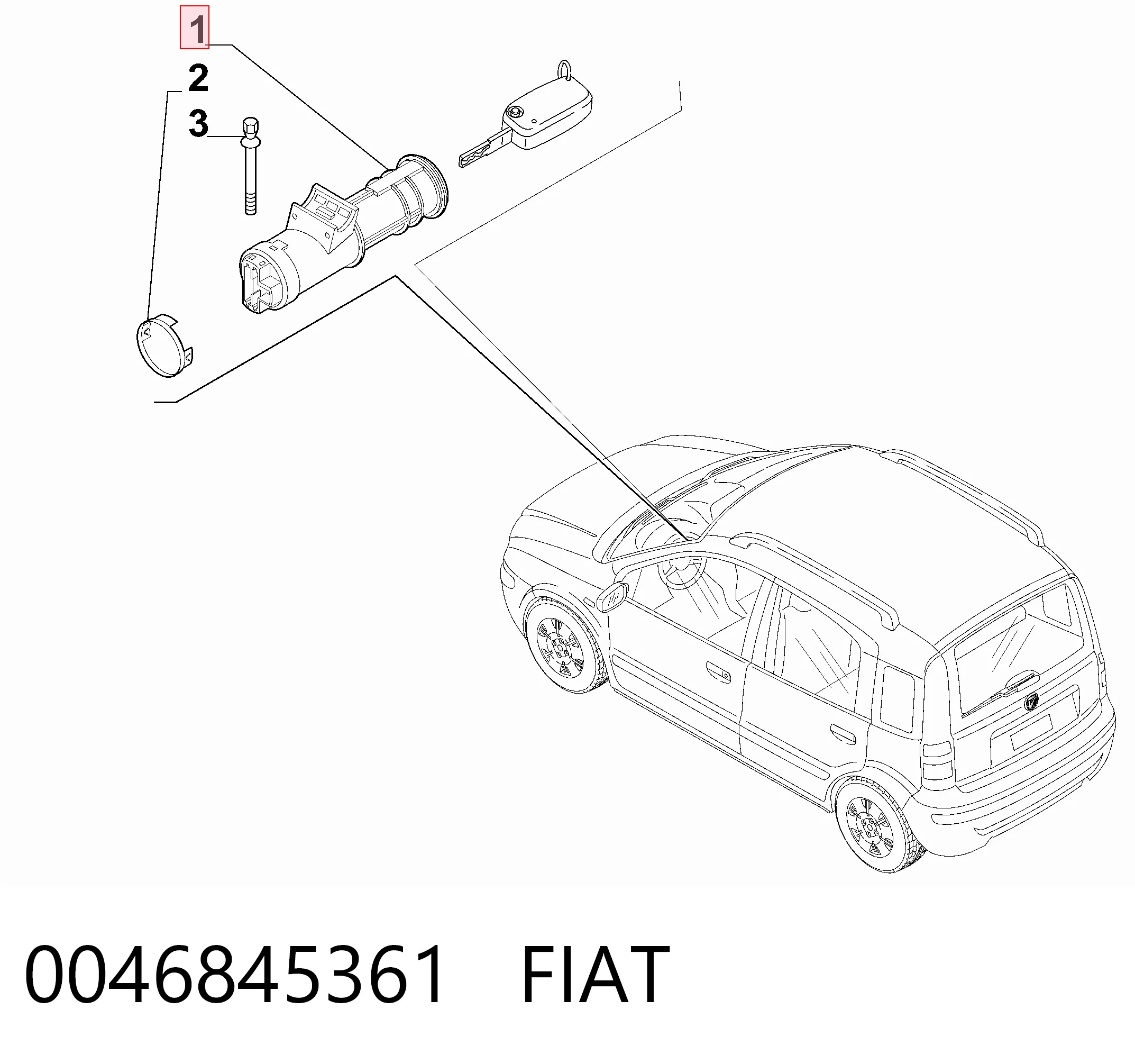 Conmutador de arranque Iveco 2992624 precio, desde 53,72 EUR