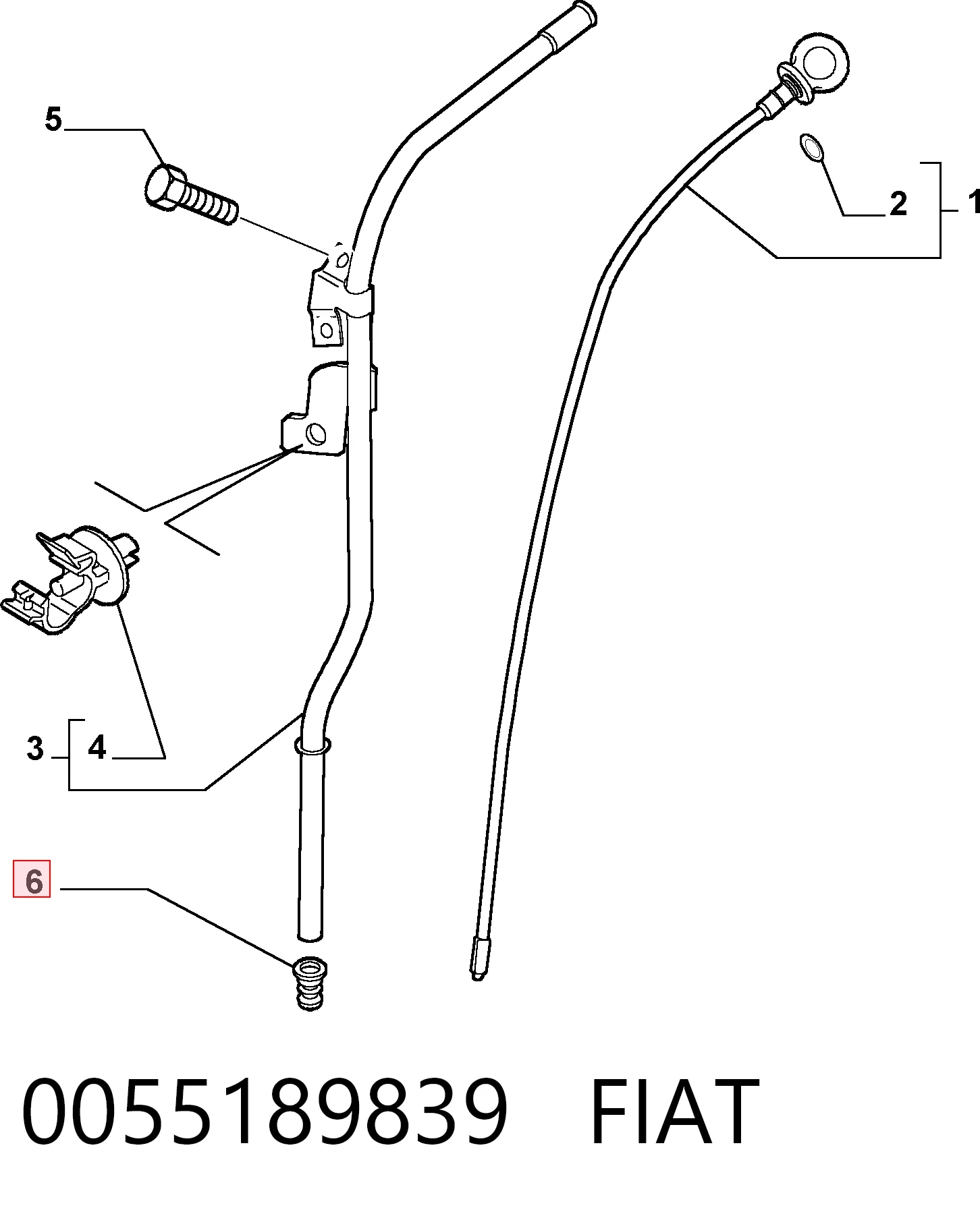 0055189839 Fiat/Alfa/Lancia