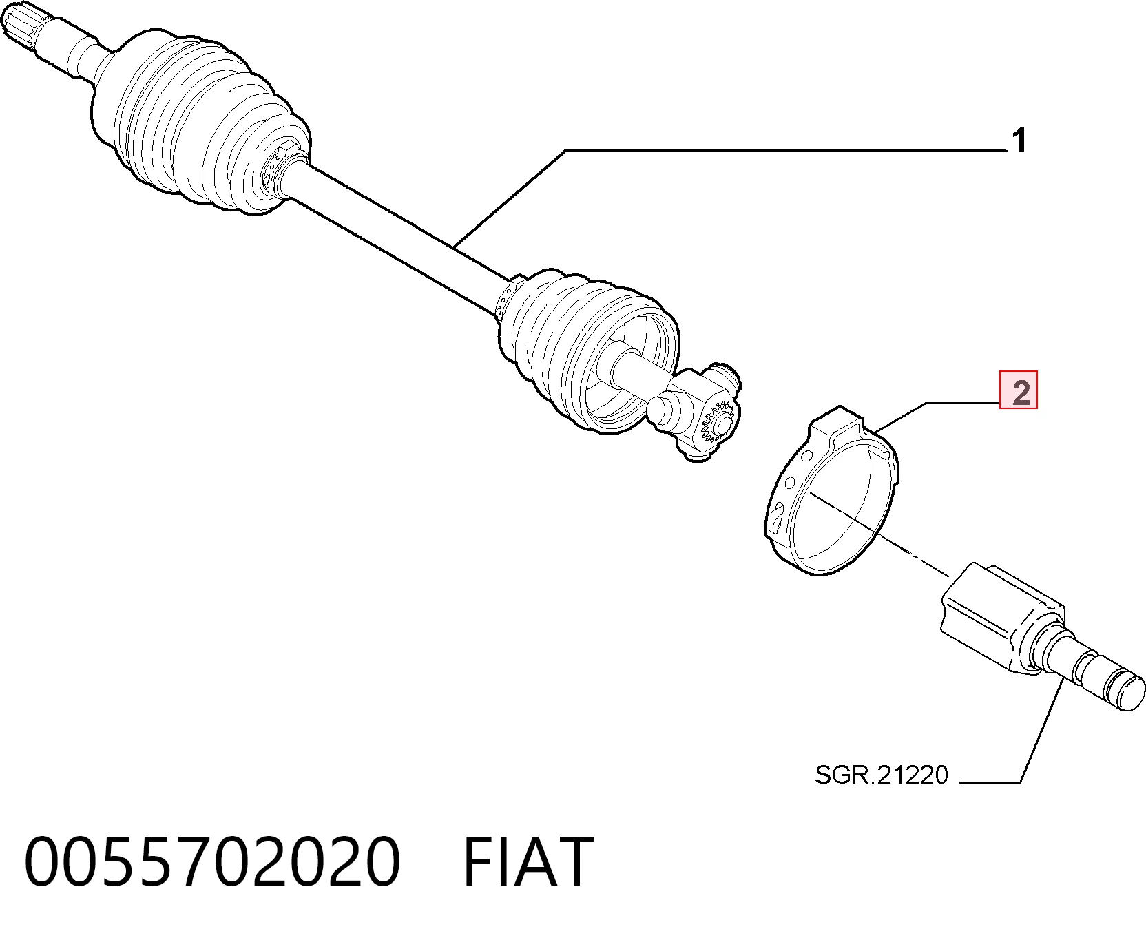 13305804 Peugeot/Citroen Pedal de aceleracion