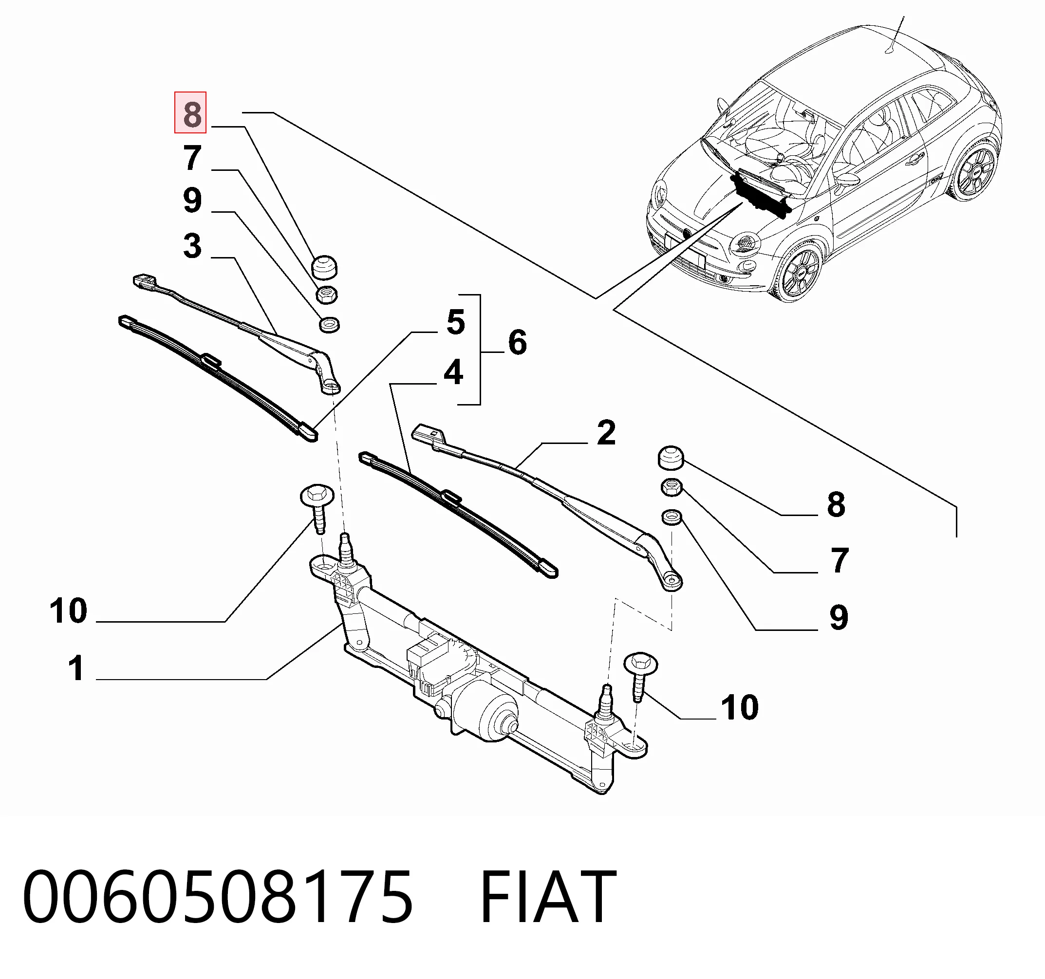 0060508175 Fiat/Alfa/Lancia