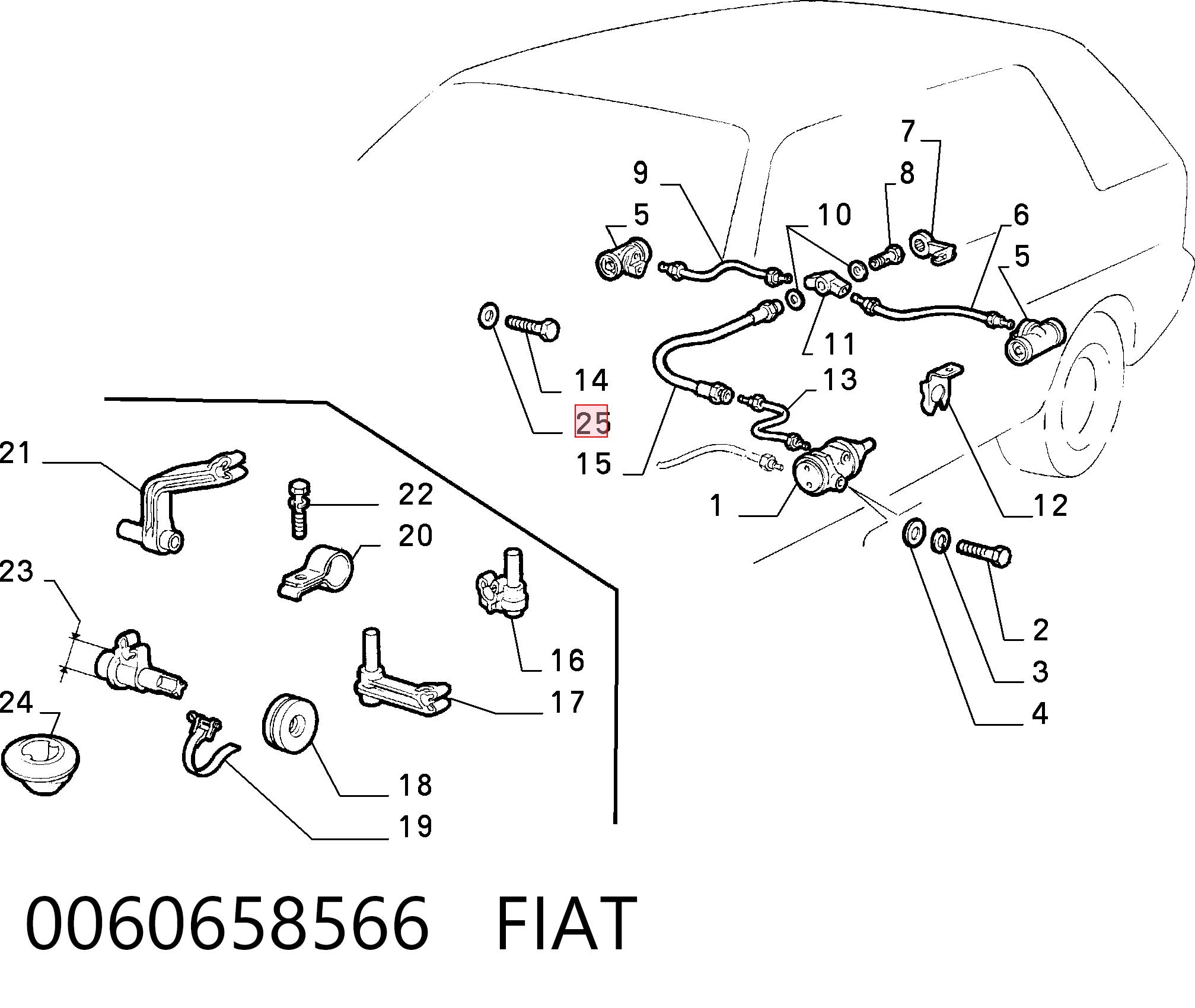 0060658566 Fiat/Alfa/Lancia