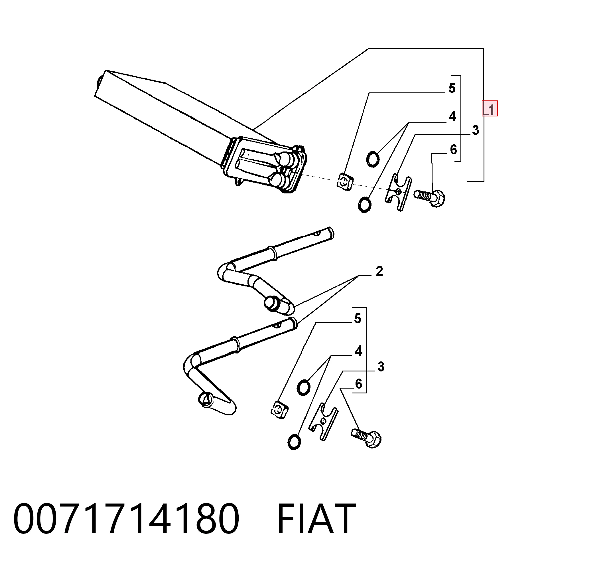 0071714180 Fiat/Alfa/Lancia