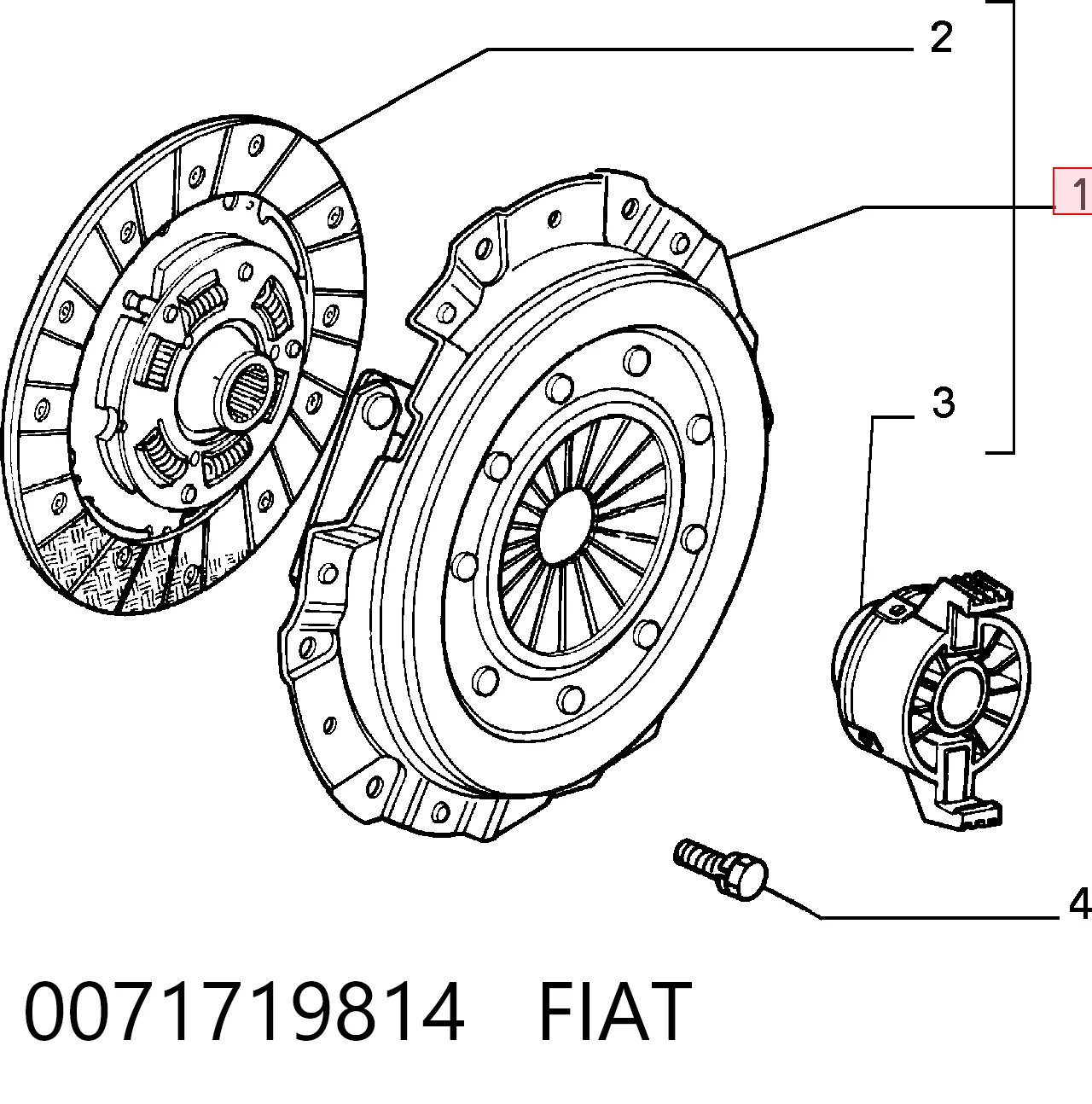 0071719814 Fiat/Alfa/Lancia