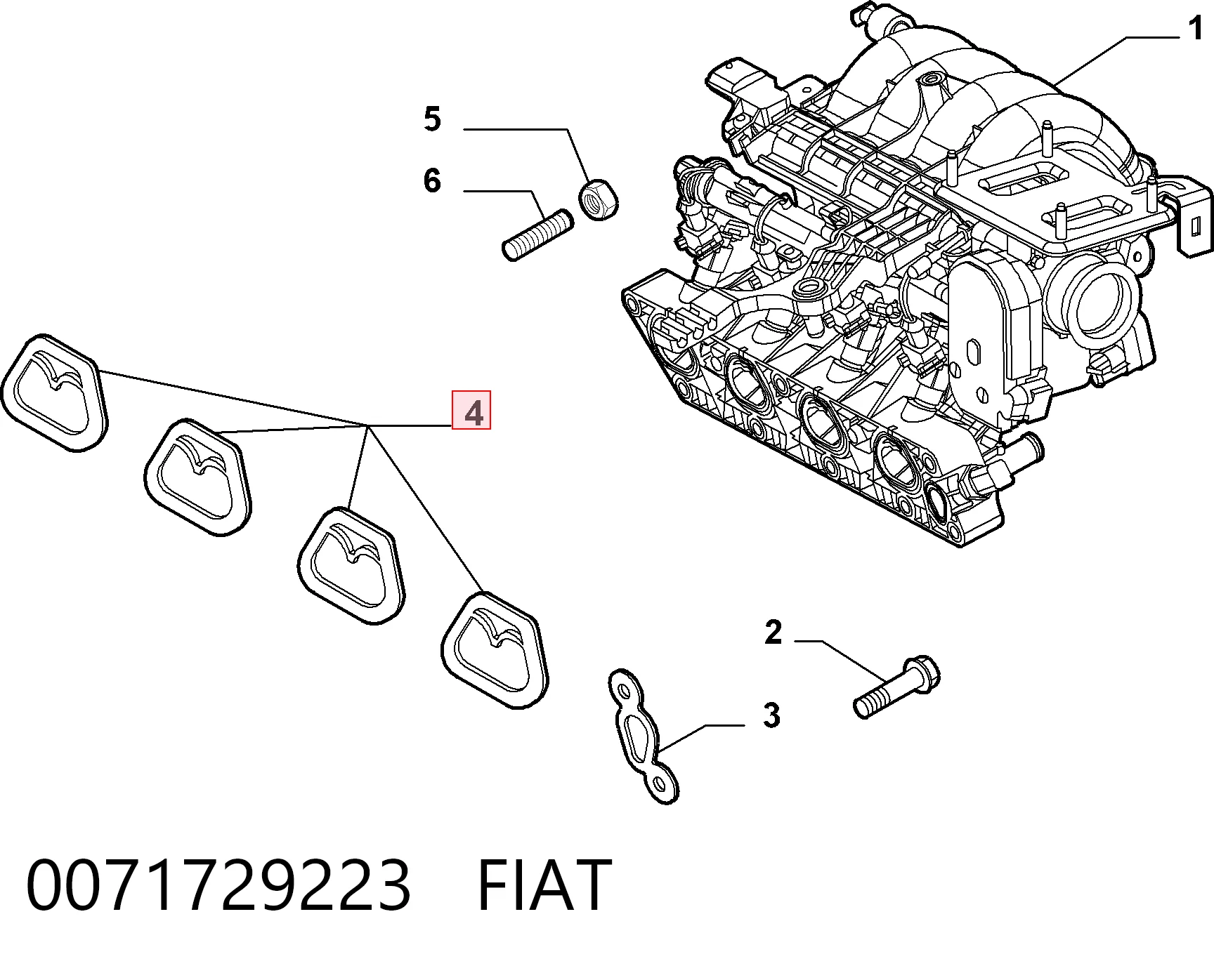 0071729223 Fiat/Alfa/Lancia