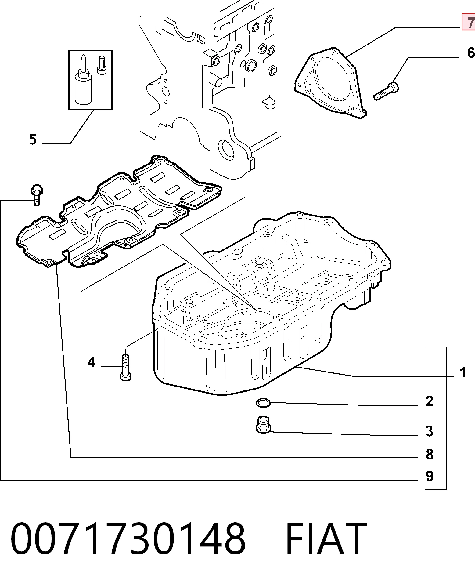 0071730148 Fiat/Alfa/Lancia