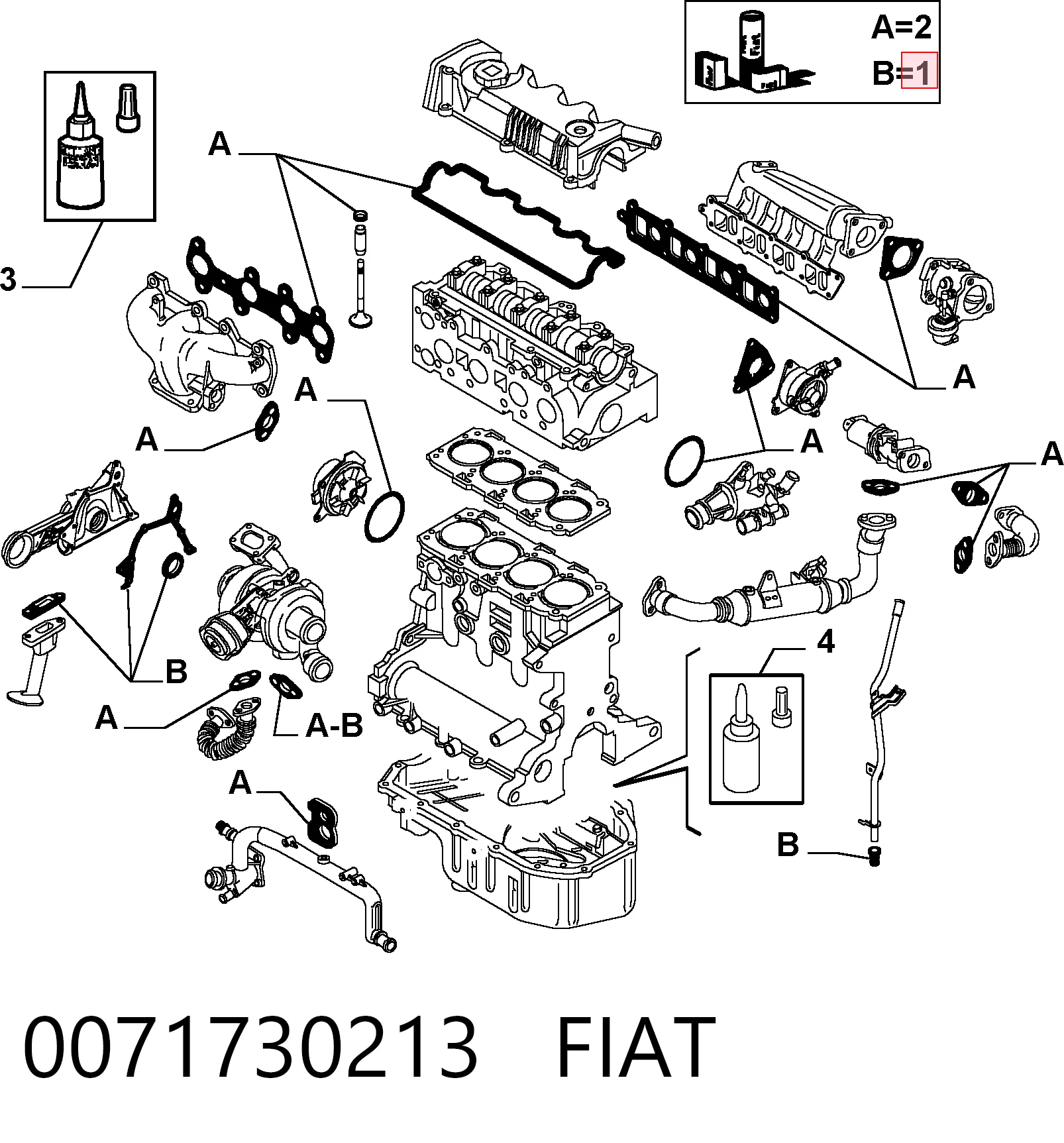 0071730213 Fiat/Alfa/Lancia