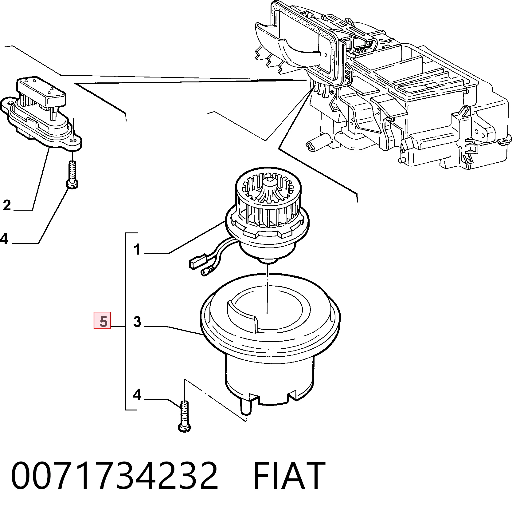 Comprar Motor de calefacción Ducato II 230L