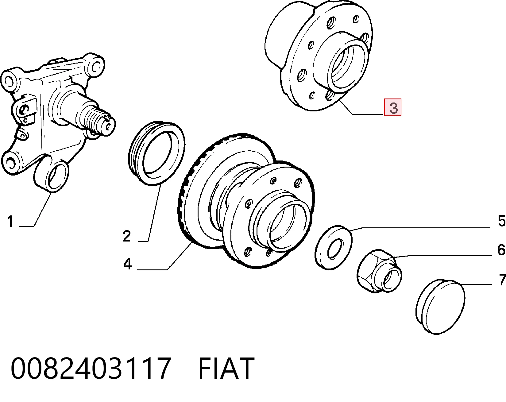 0082403117 Fiat/Alfa/Lancia