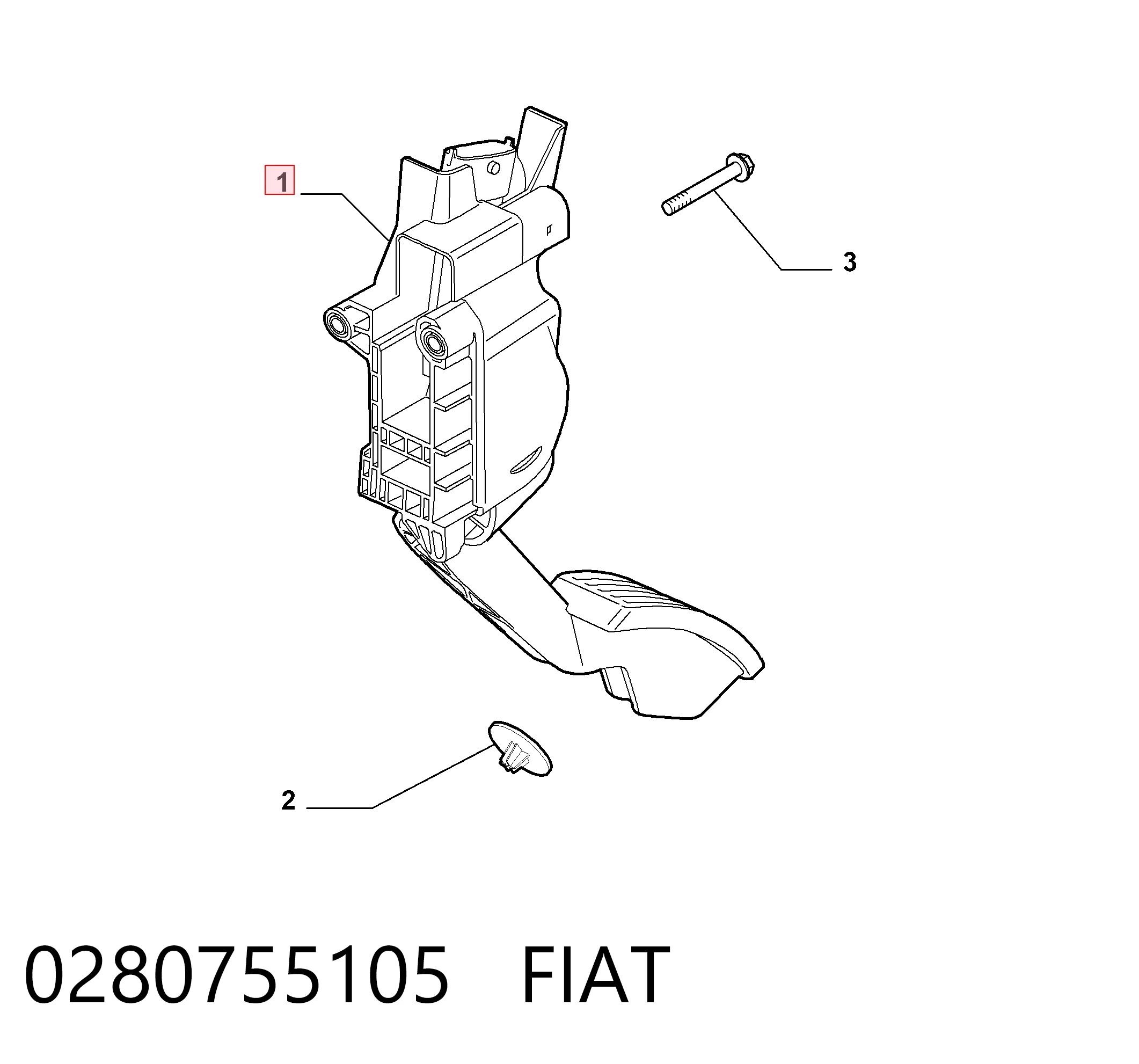 0280755105 Fiat/Alfa/Lancia