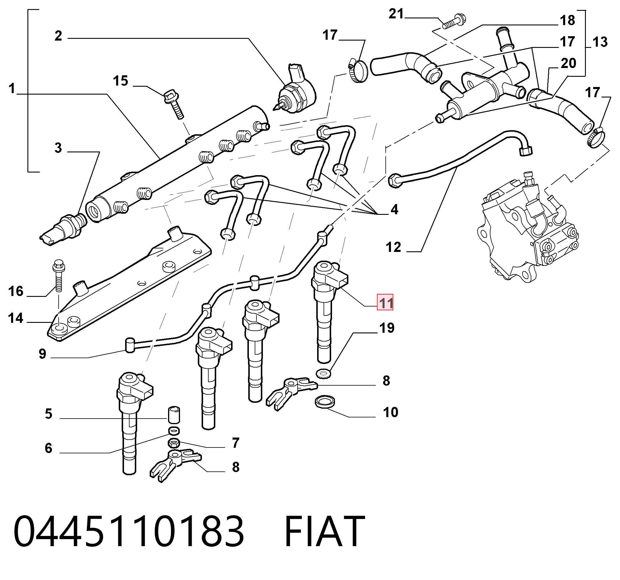 Inyectores Peugeot/Citroen 445110183 precio, desde 60,98 EUR