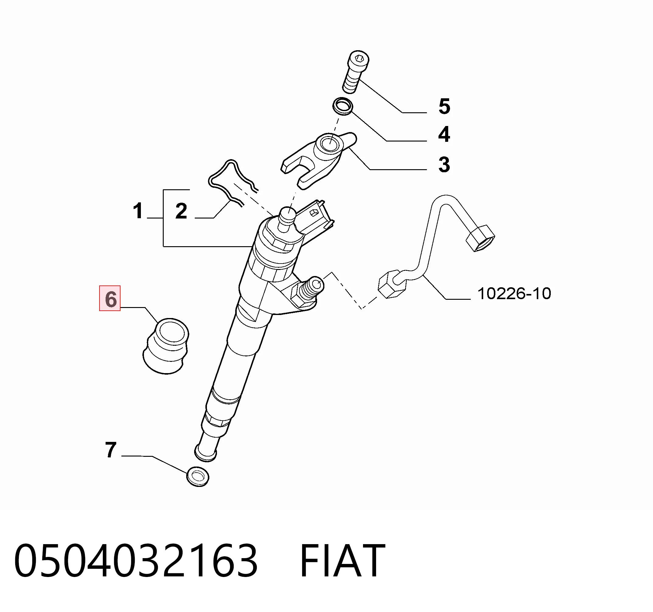 Juego de reparación de inyector Iveco Daily III furgoneta (1999 - 2006) precio, desde 4,08 EUR