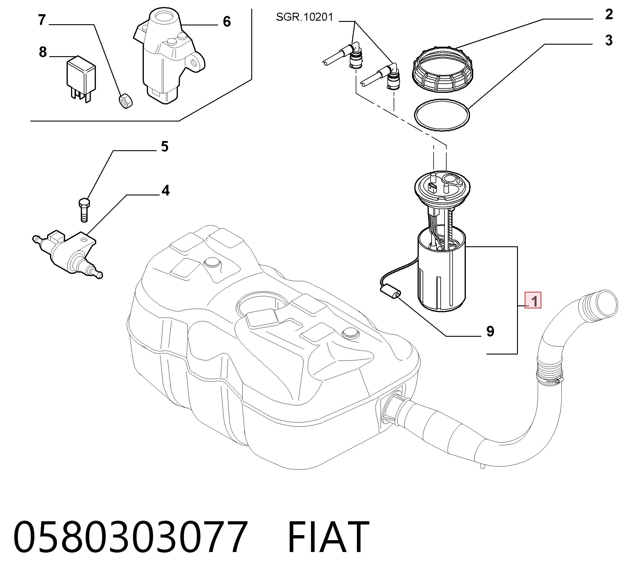Comprar Bomba de gasolina Fiat Ducato III 250
