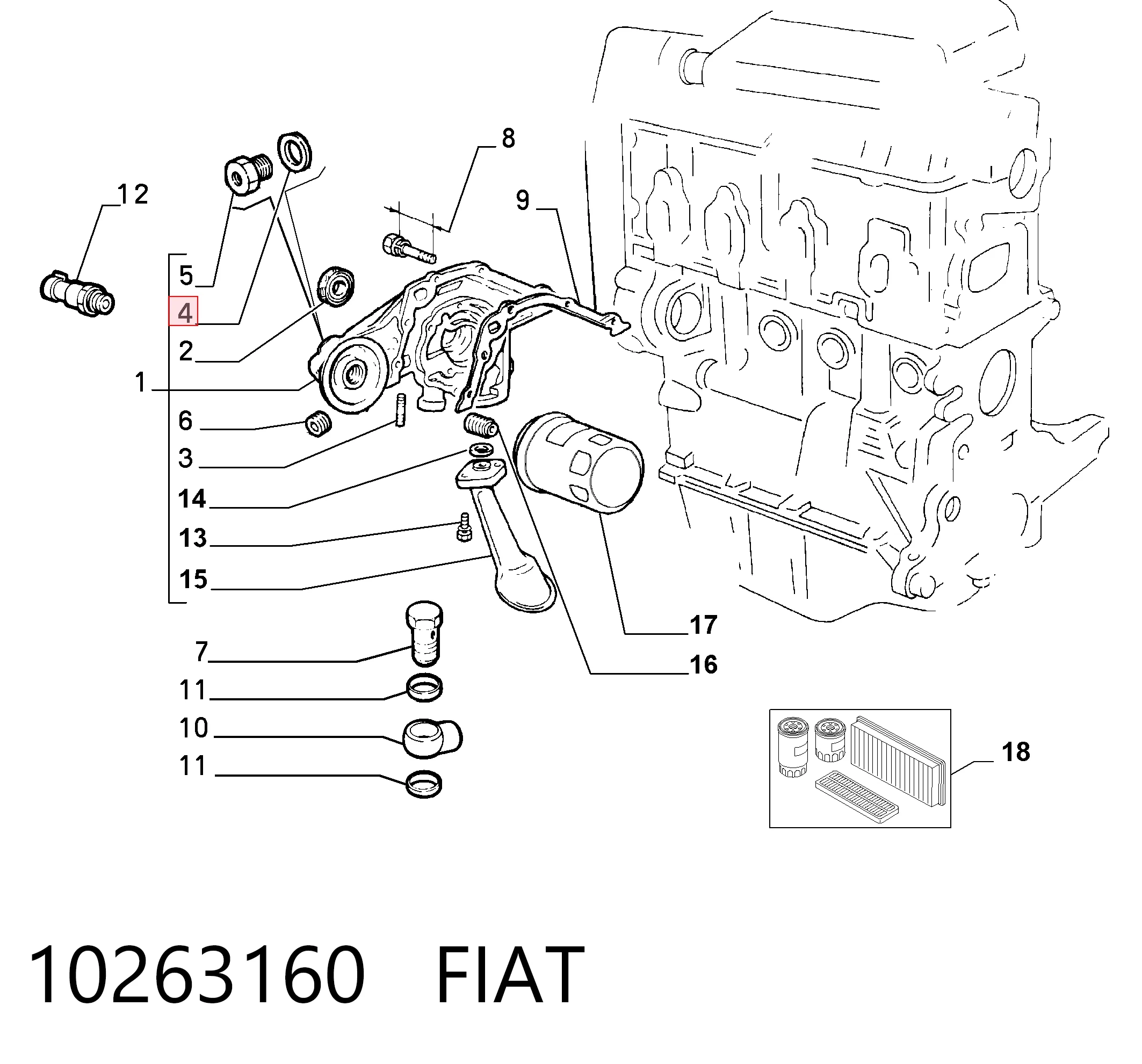 10263160 Fiat/Alfa/Lancia