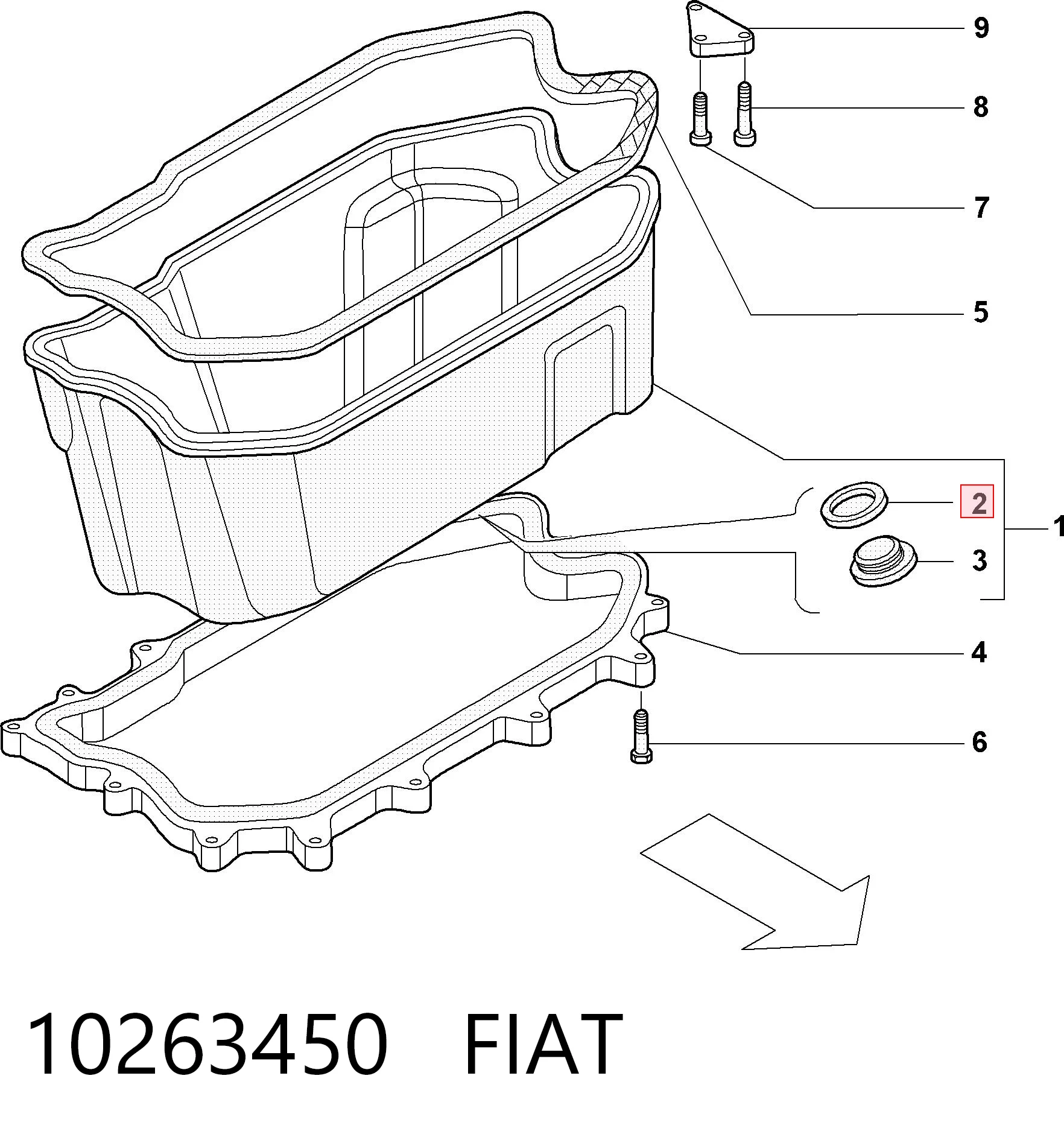 10263450 Fiat/Alfa/Lancia