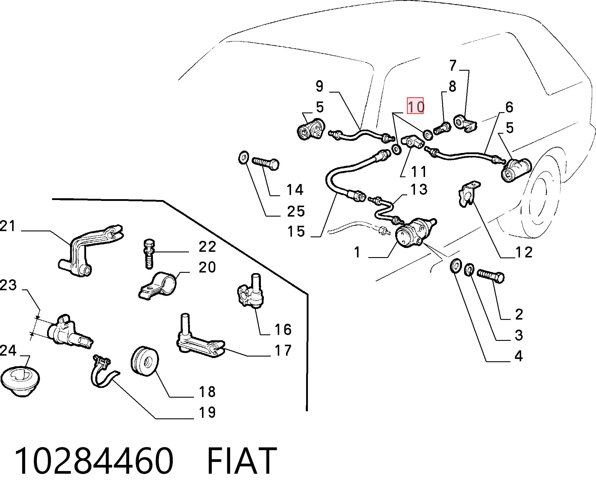 10284460 Fiat/Alfa/Lancia