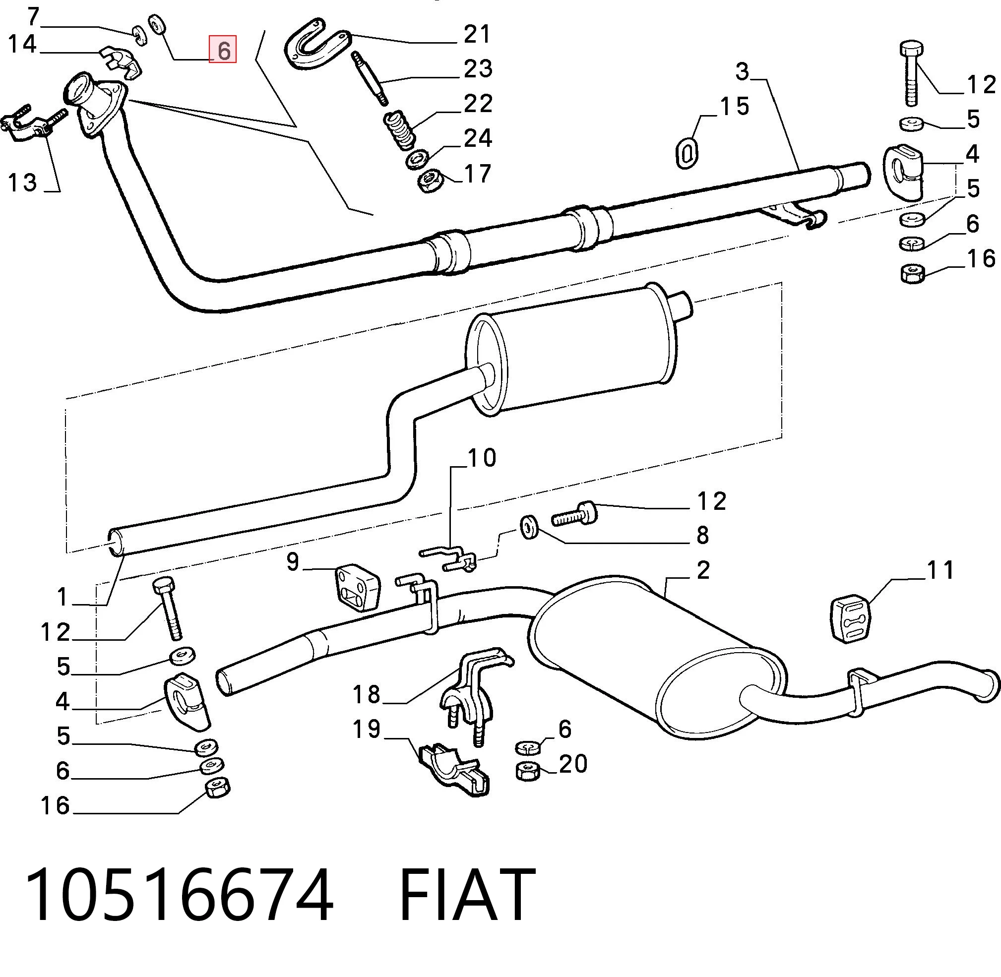10516674 Fiat/Alfa/Lancia