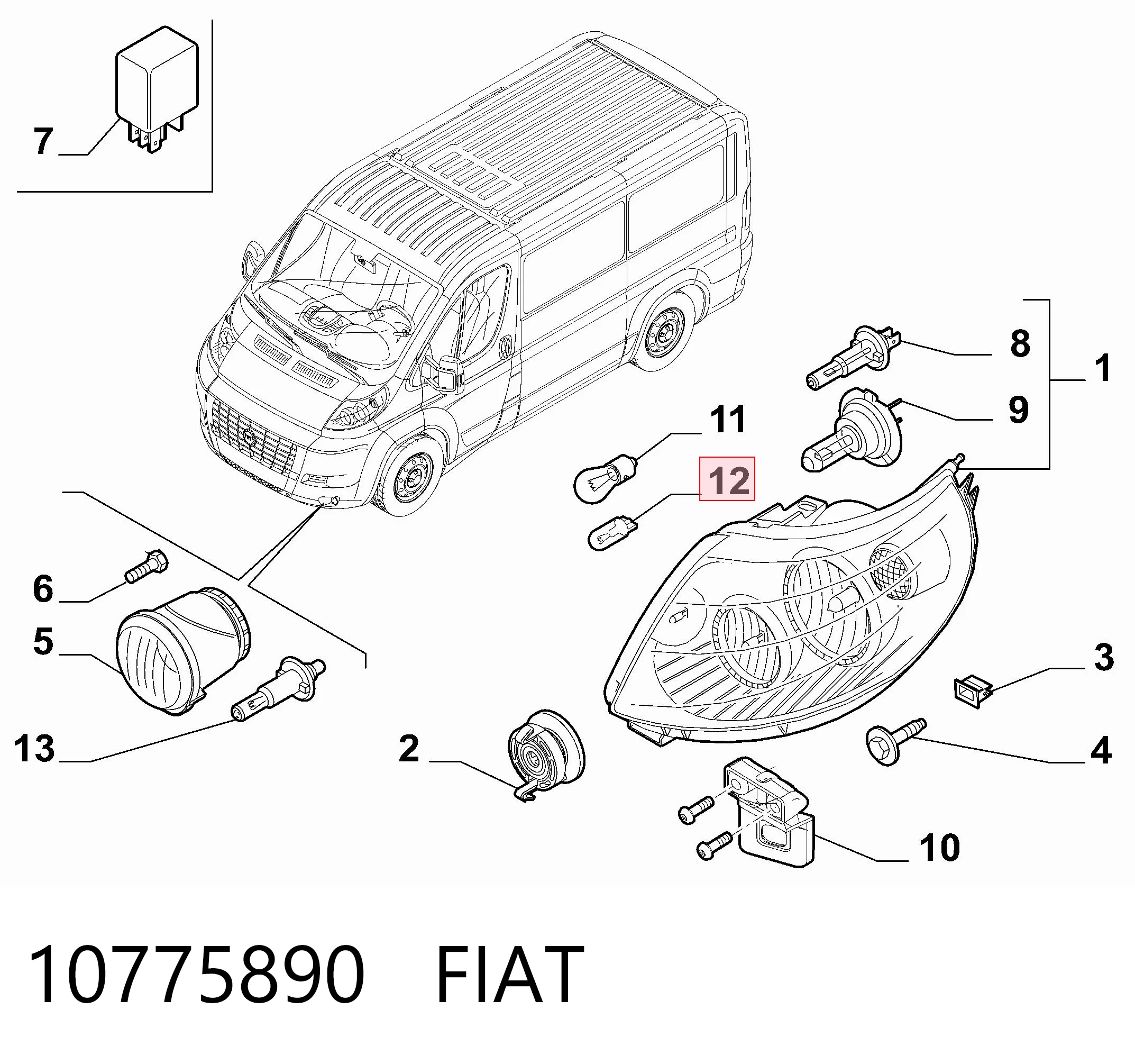 10775890 Fiat/Alfa/Lancia