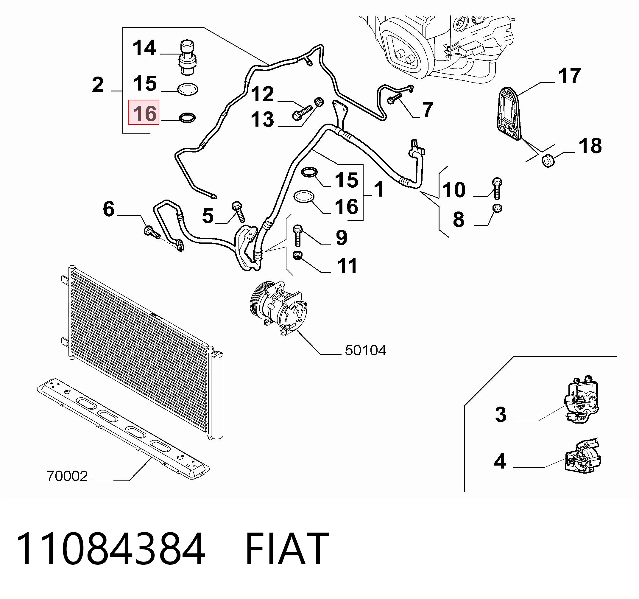 11084384 Fiat/Alfa/Lancia