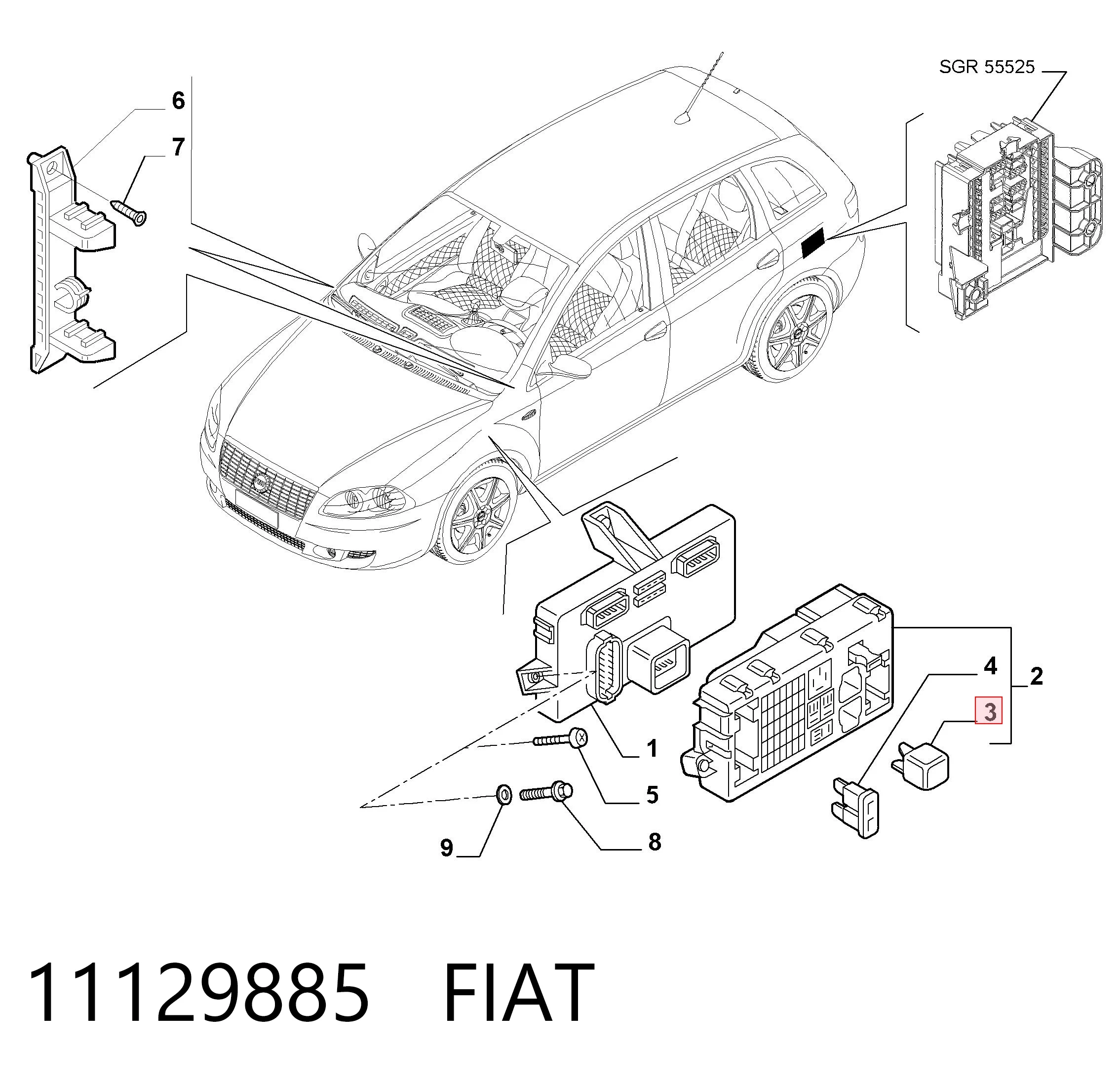 11129885 Fiat/Alfa/Lancia