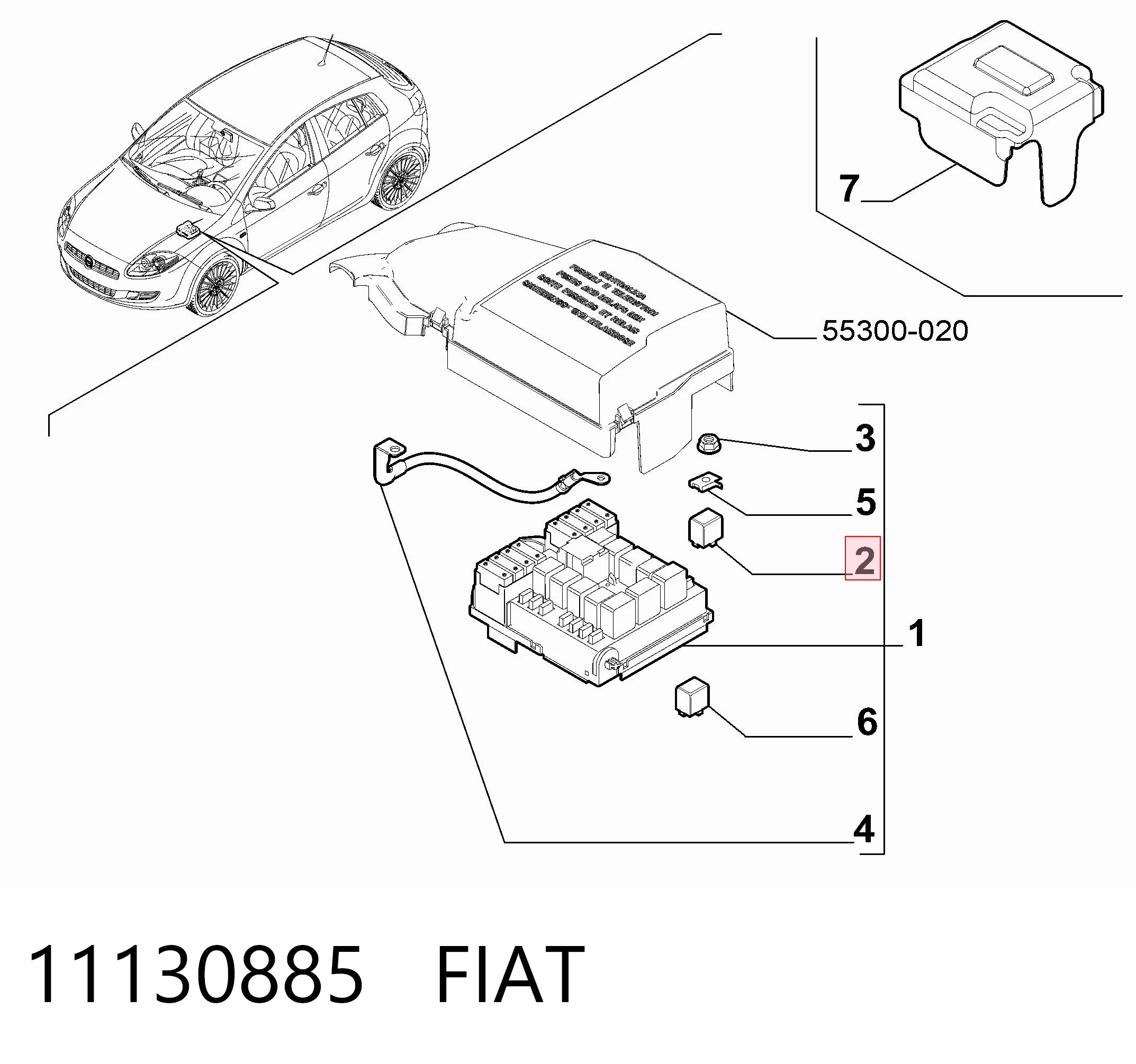 11130885 Fiat/Alfa/Lancia