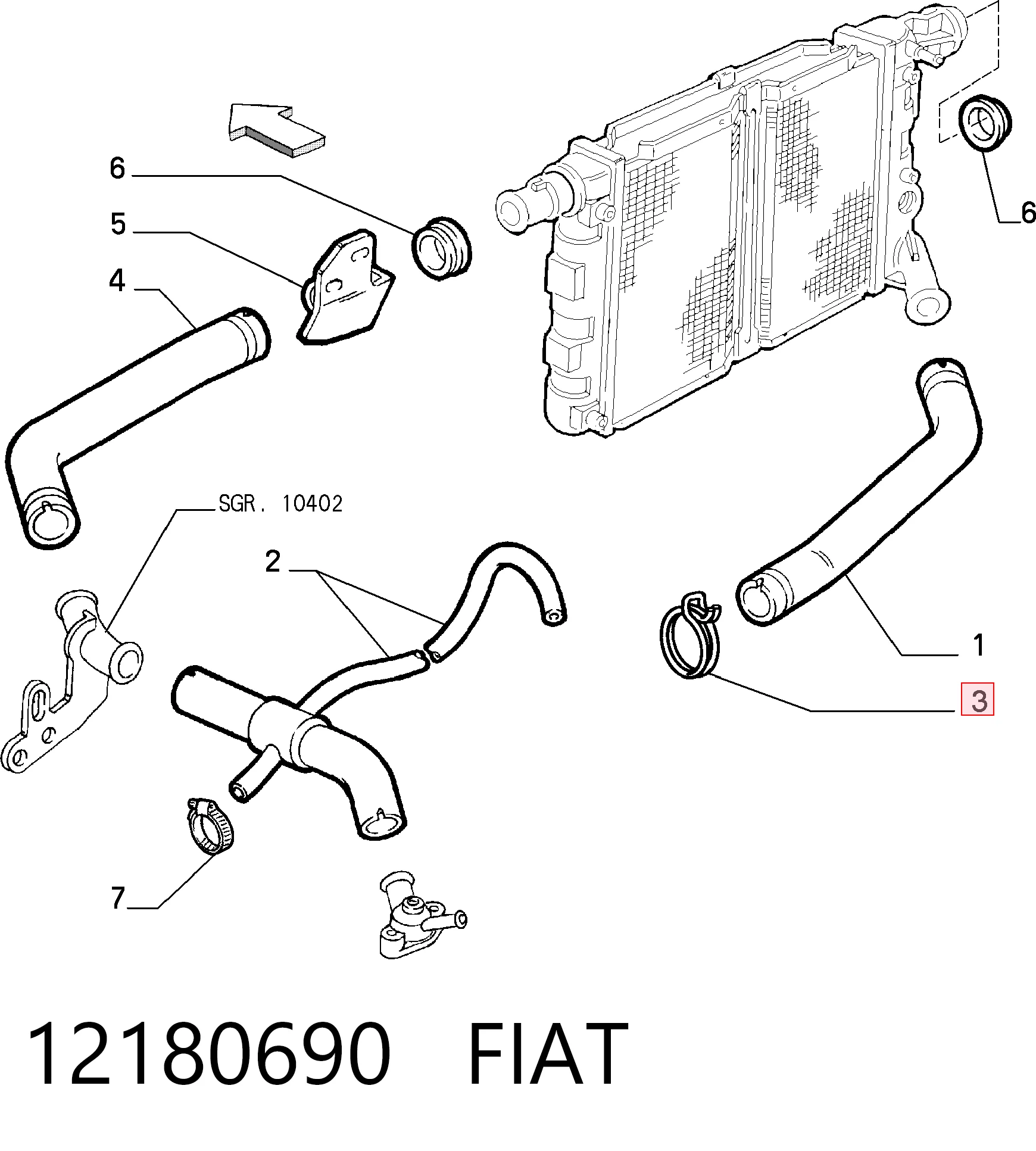 12180690 Fiat/Alfa/Lancia