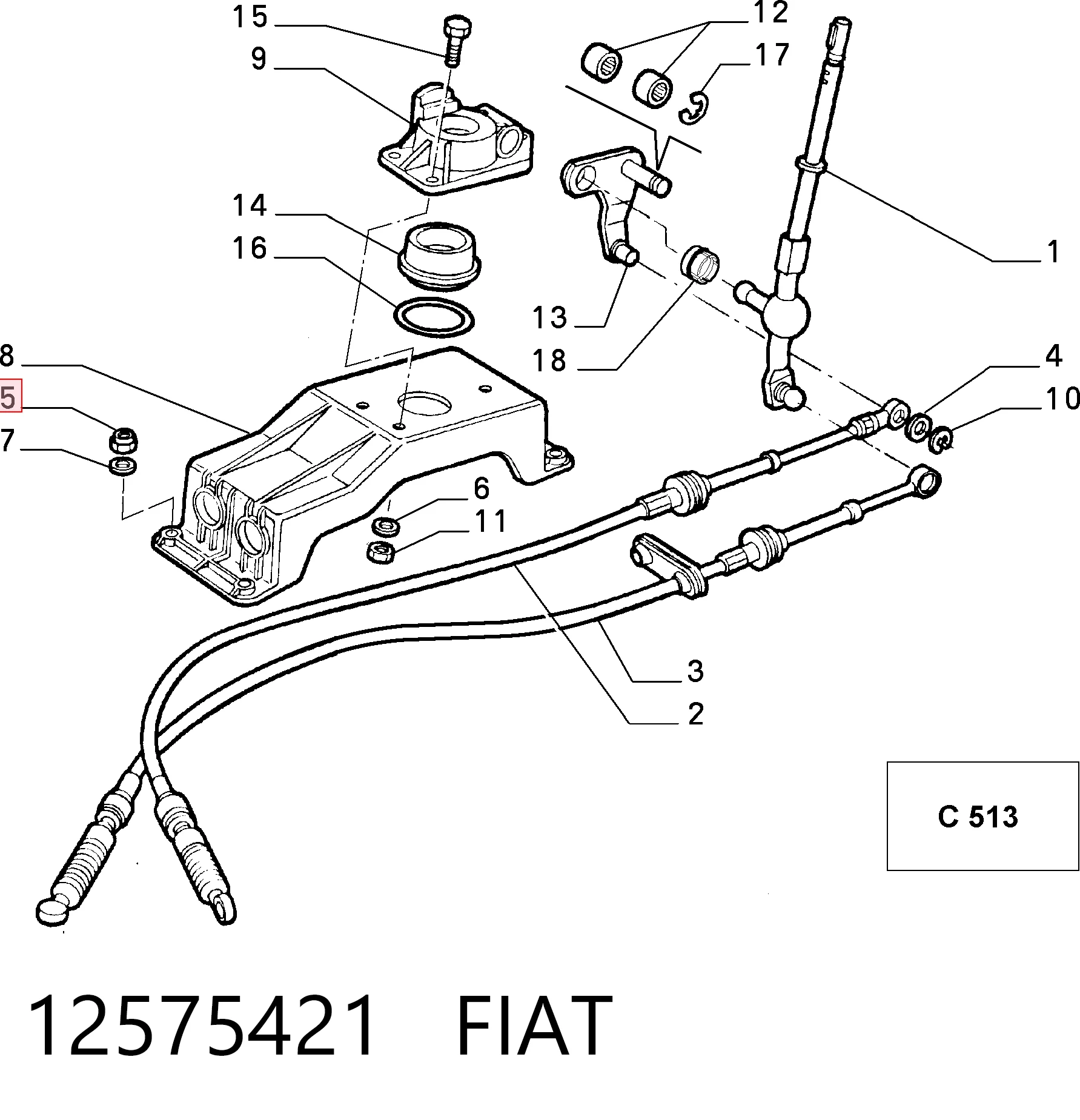 12575421 Fiat/Alfa/Lancia
