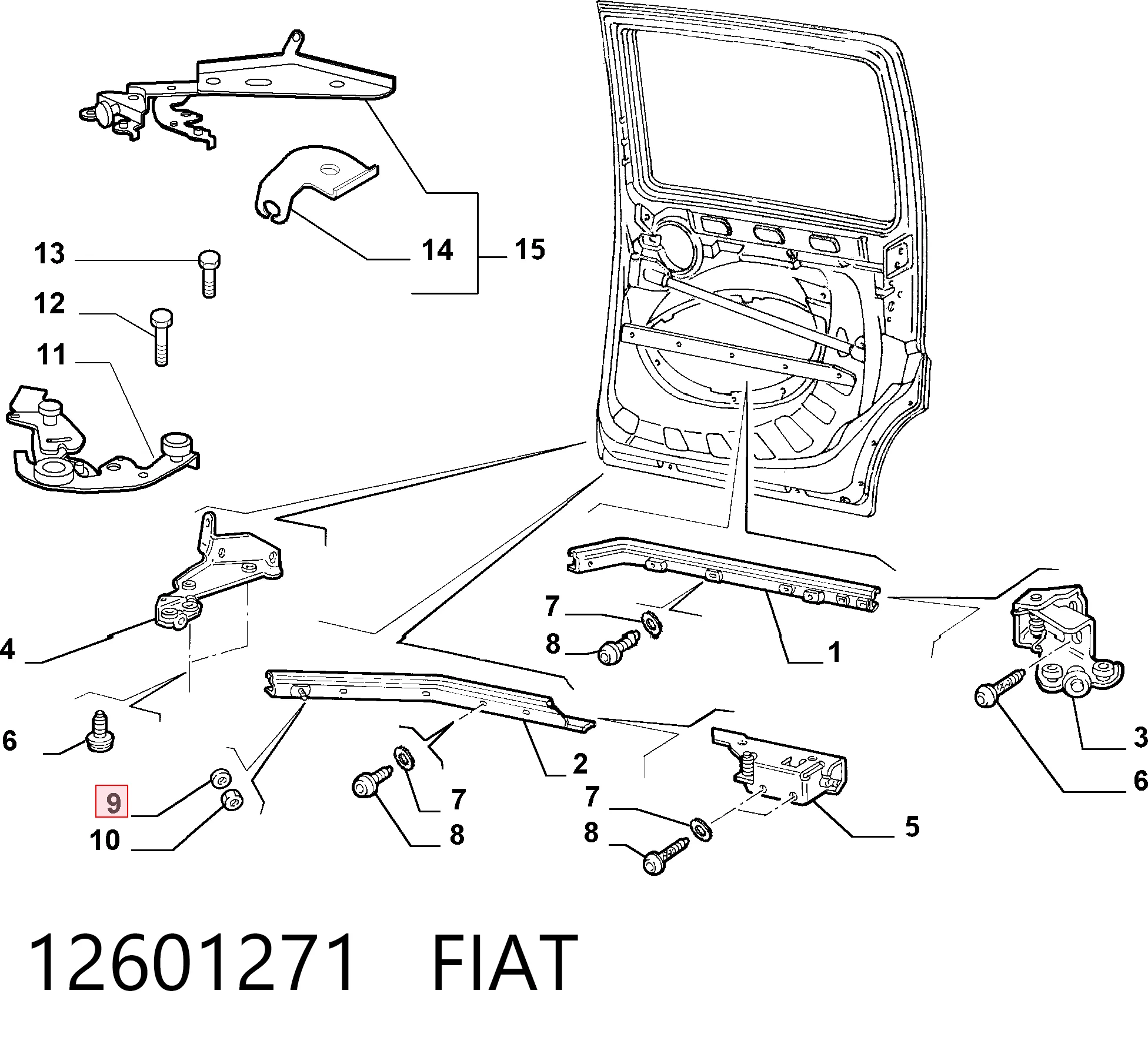 12601271 Fiat/Alfa/Lancia