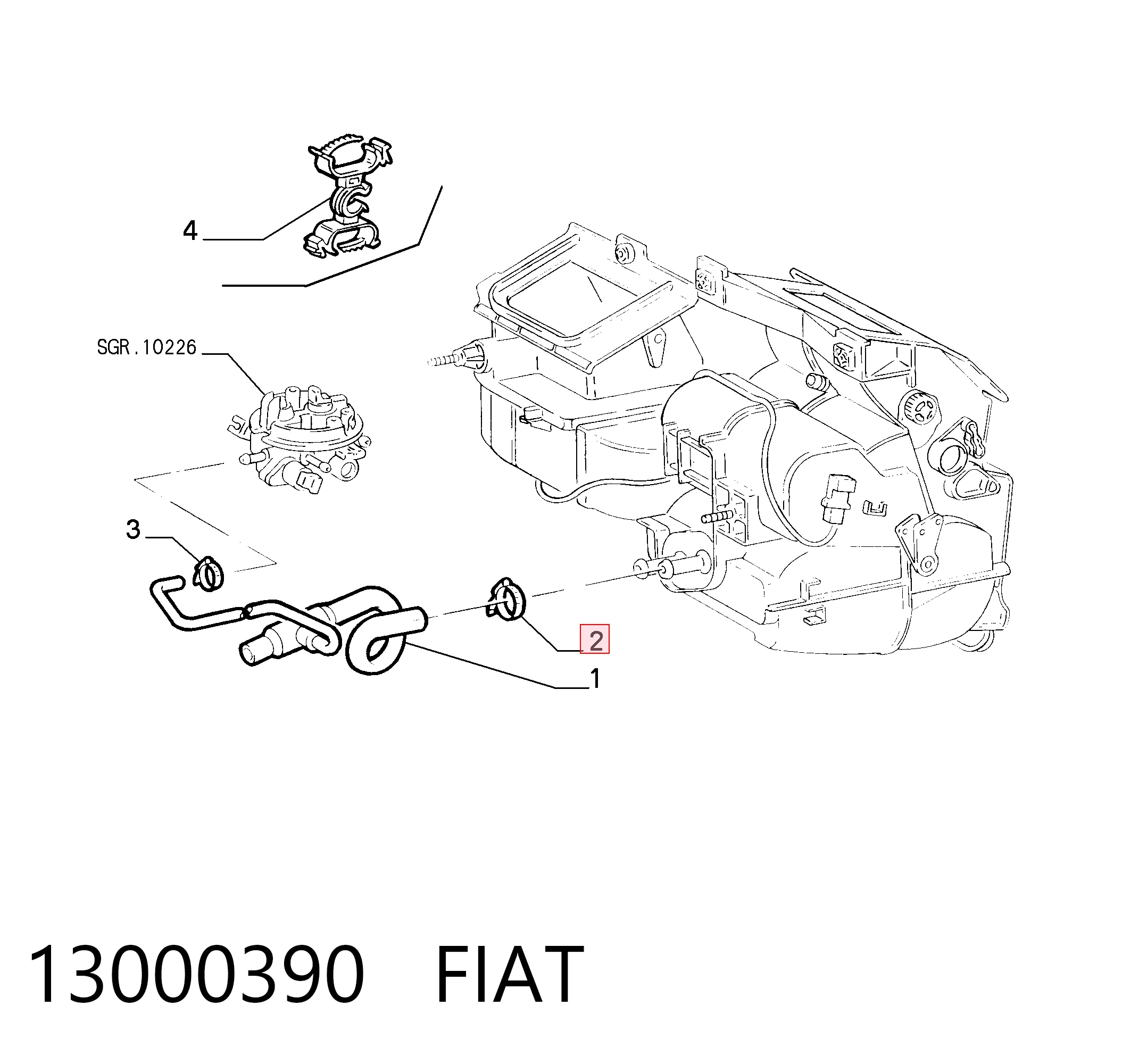 13000390 Fiat/Alfa/Lancia
