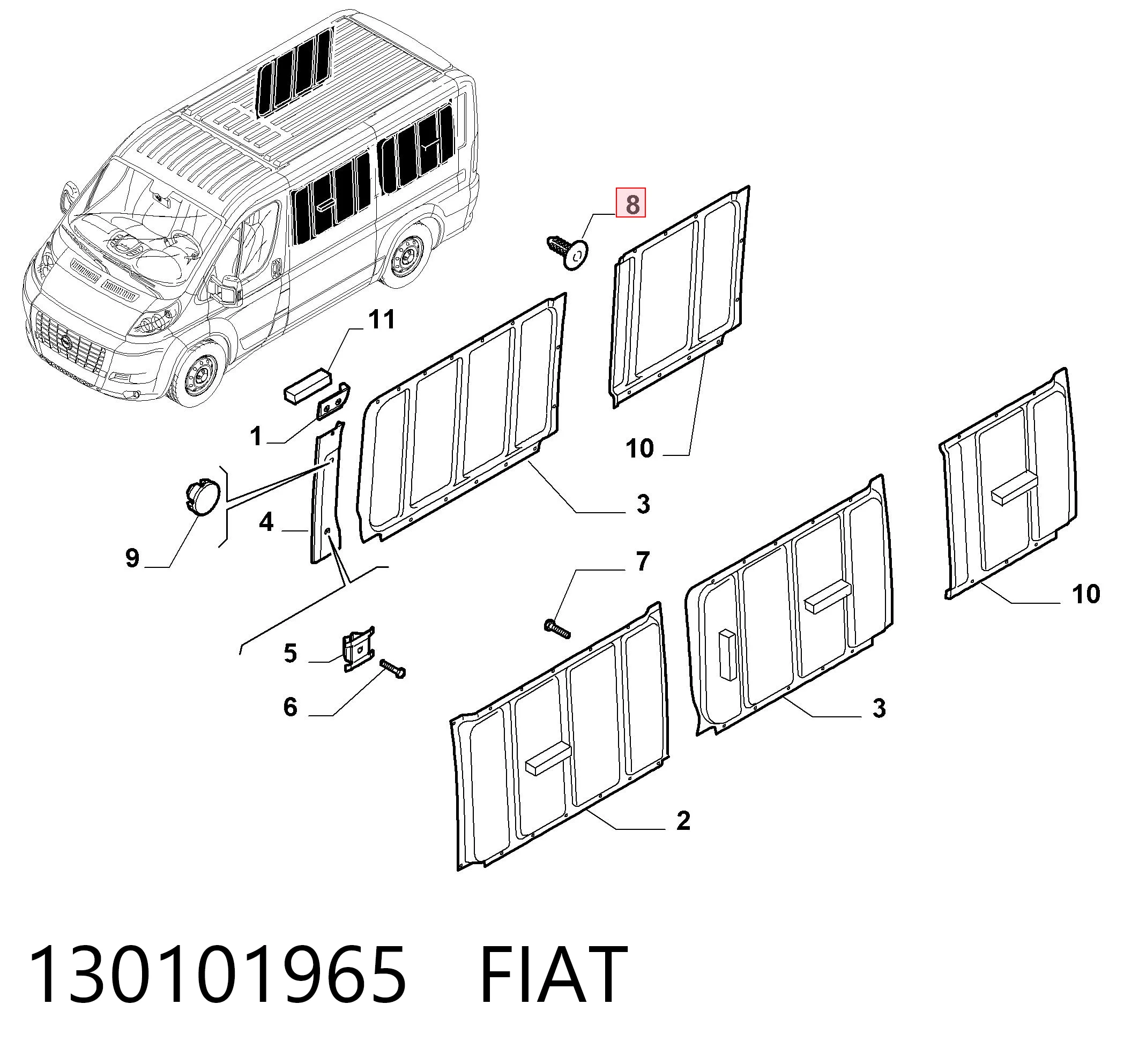 130101965 Fiat/Alfa/Lancia